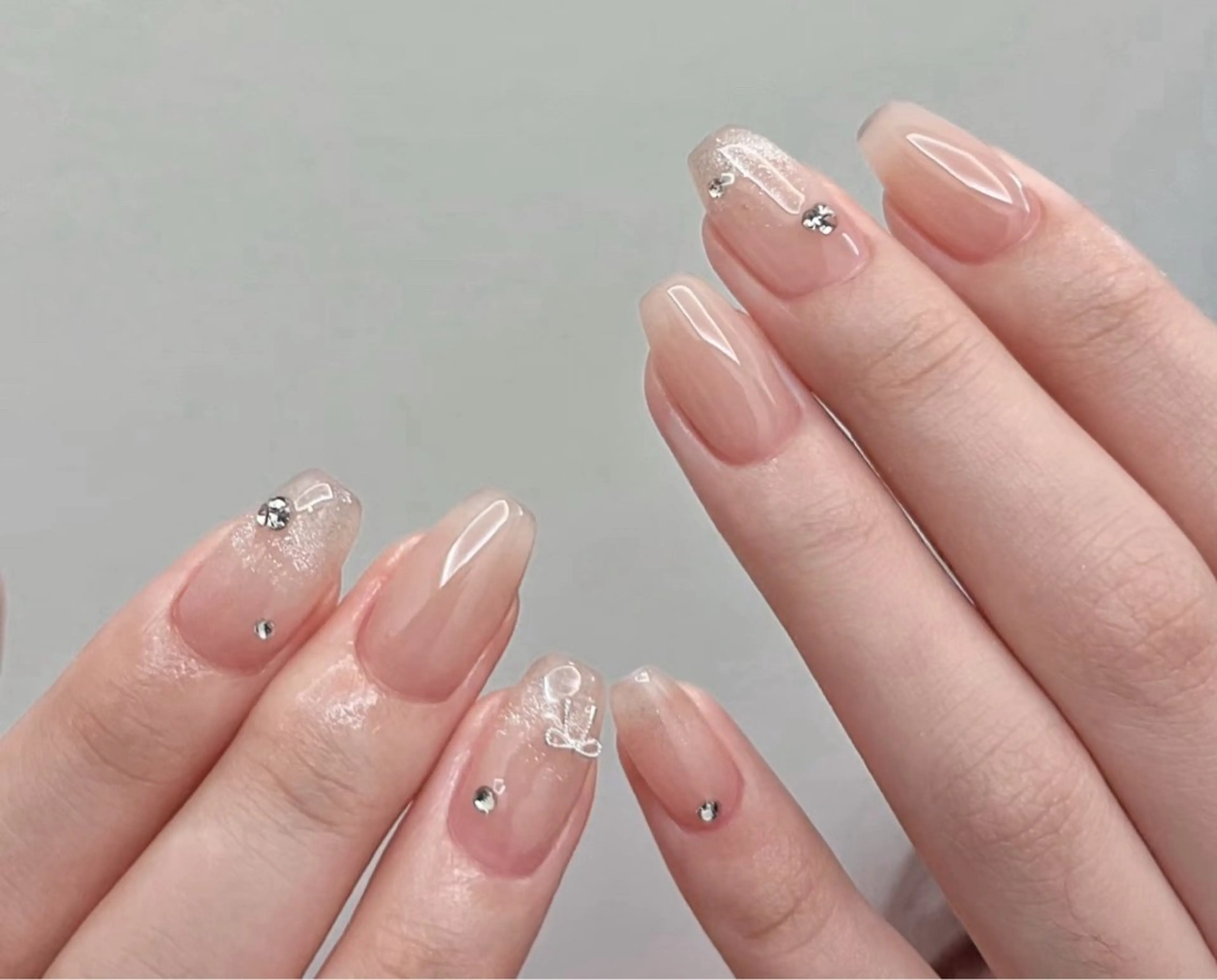 ネイル ハンドネイル ハンドケア 🍑 momo_nailのネイルデザイン