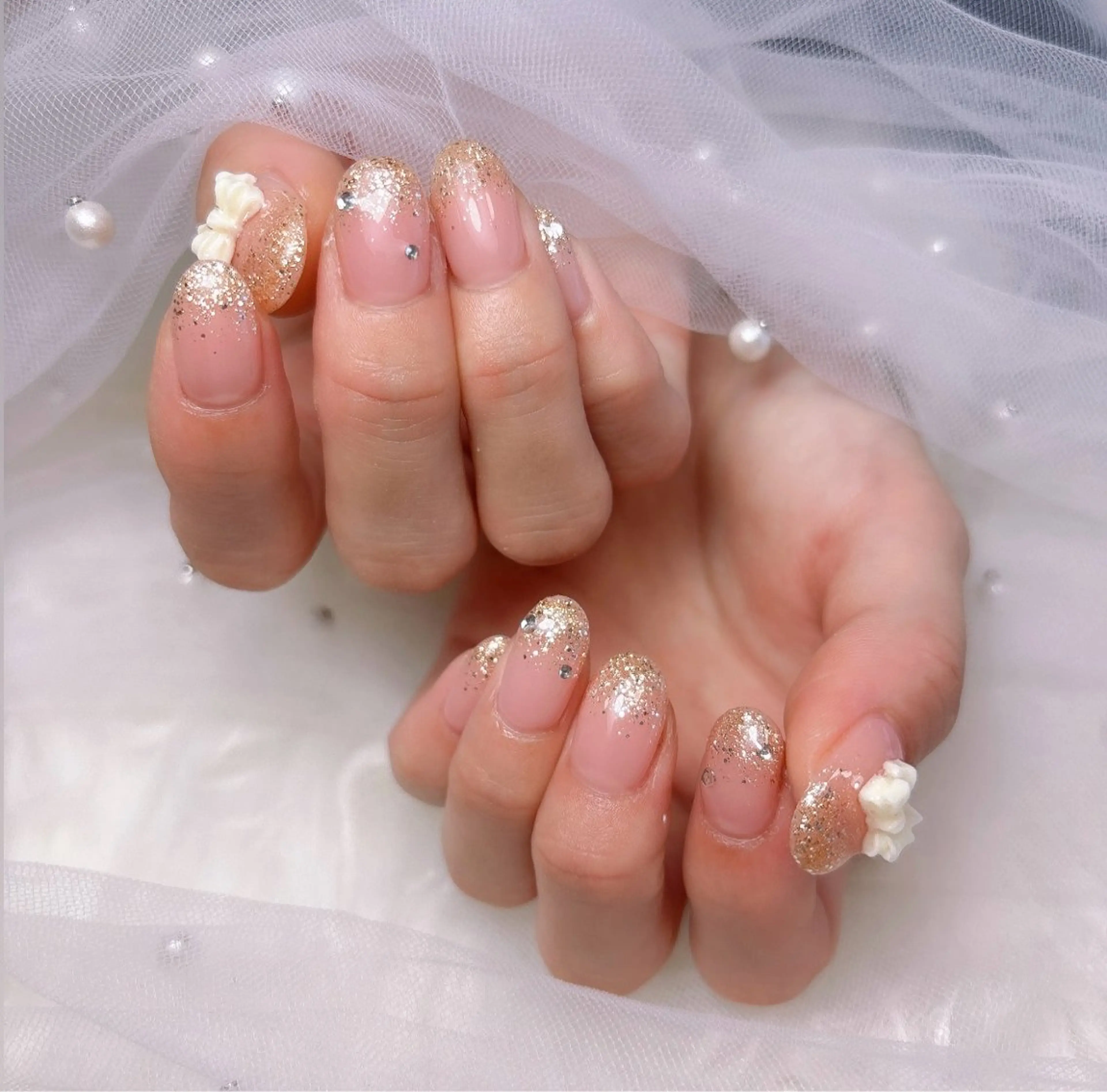 ミディアム Nail Salon Rinosh所属・Rinosh Haruのネイルデザイン