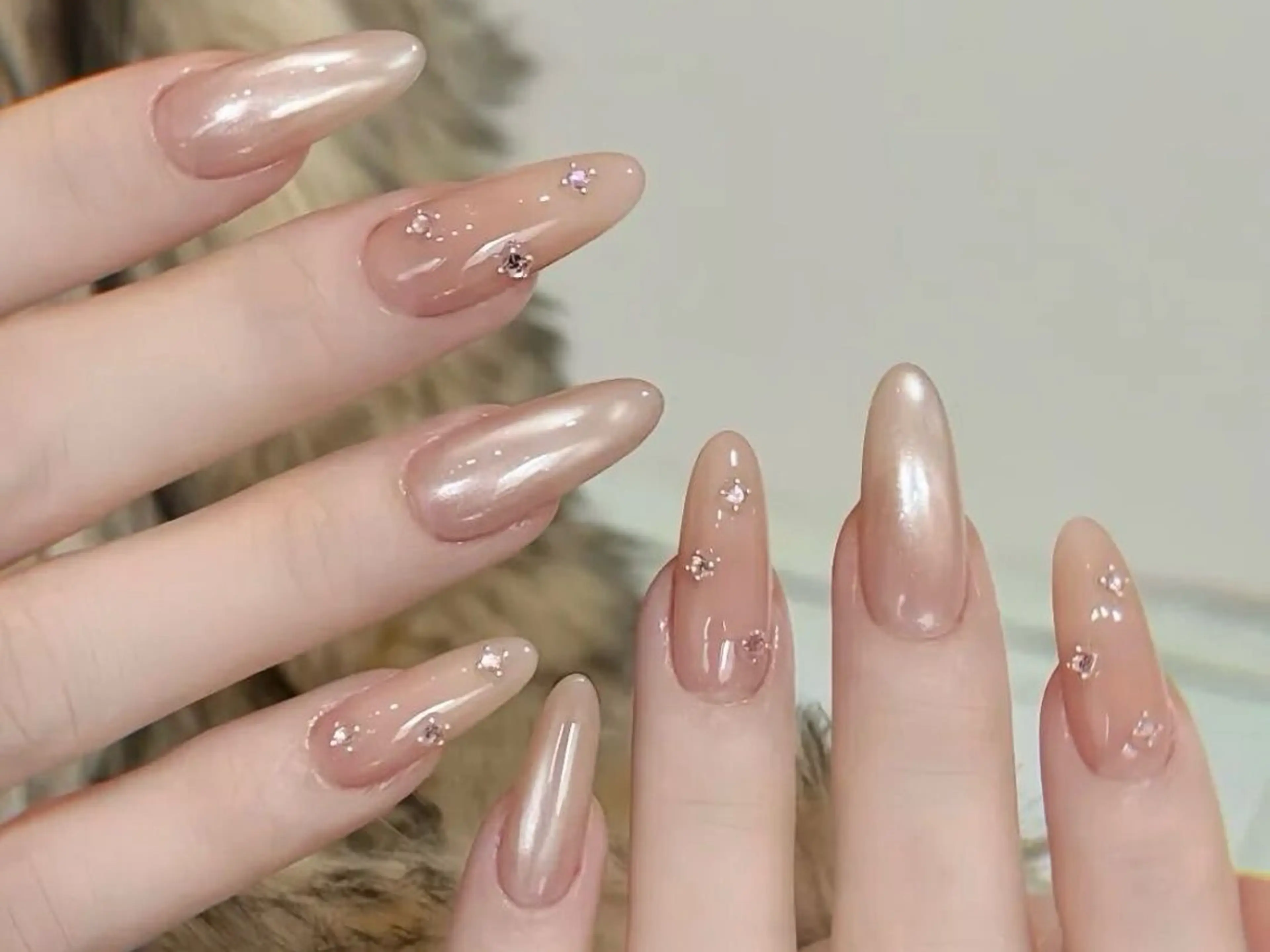 ネイル More Glam Nailsalon 大宮東口店 ～韓国ネイル・ワンホンネイル・スカルプネイル～所属・大宮 愛のネイルデザイン