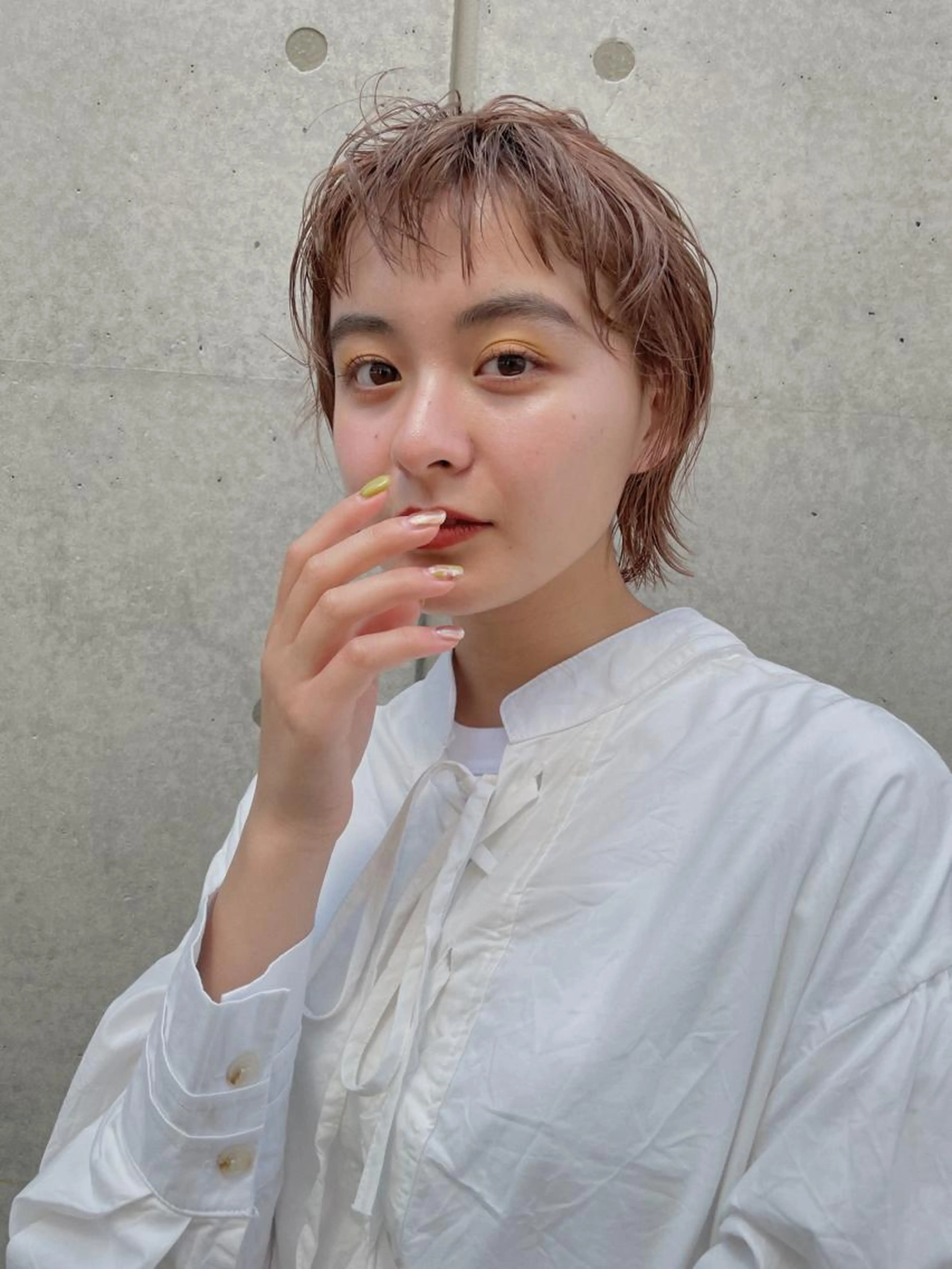 カット＋イルミナカラー＋髪質診断付きスパシャンプーの写真