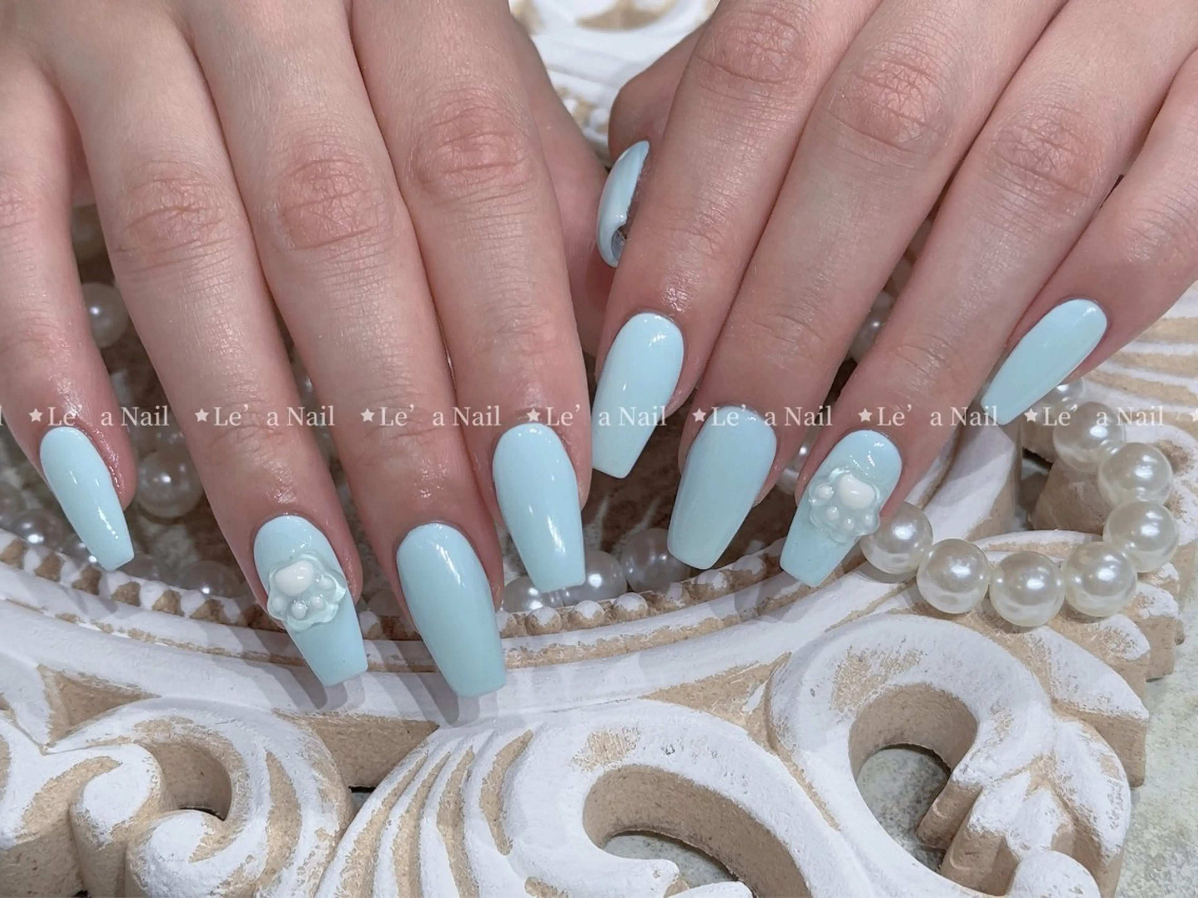 ネイル スカルプ専門 Lea  nailのネイルデザイン