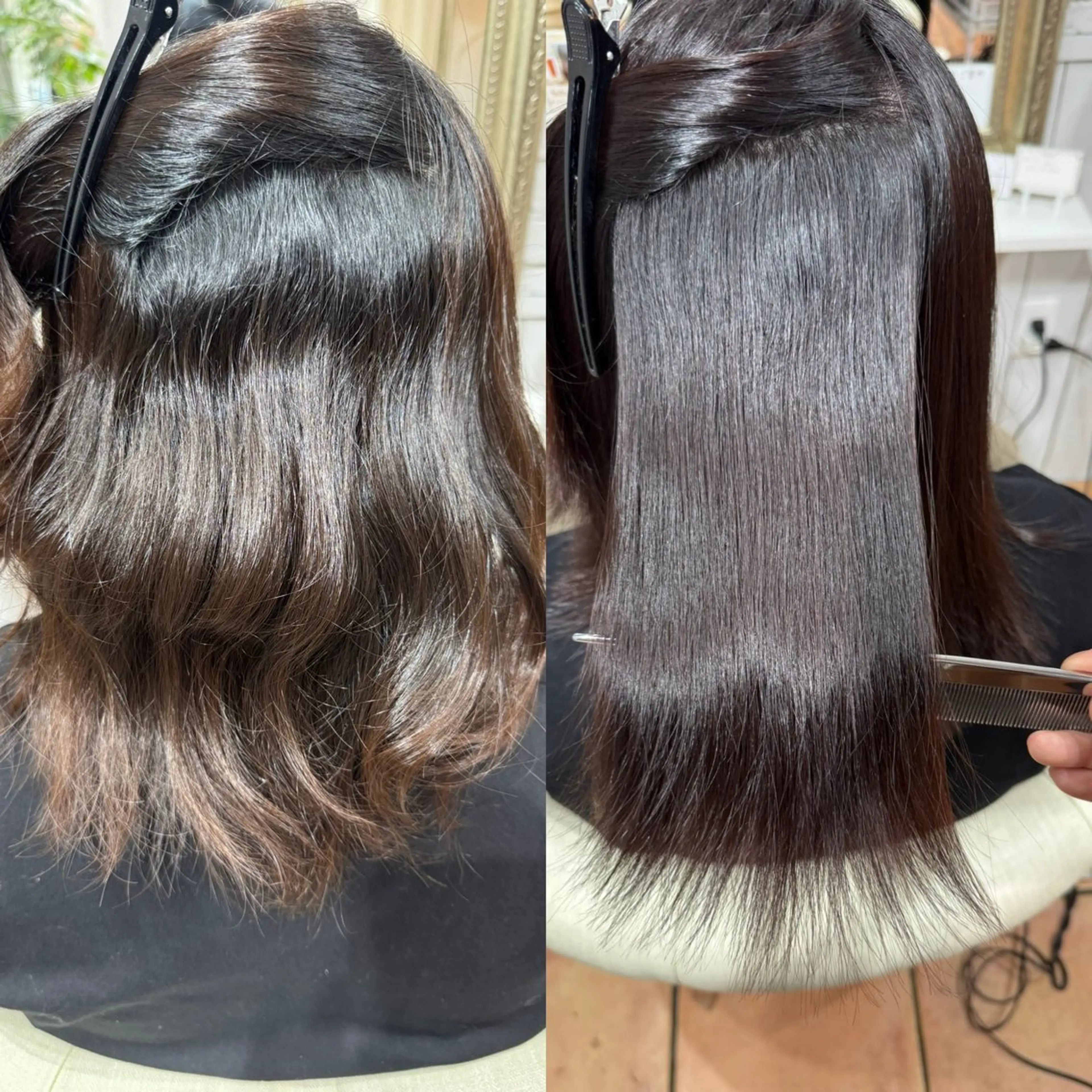 ミディアム 髪質改善美容室bokuno3号店所属・前髪生えぐせ直し♡ お顔周りカット☆スガのヘアスタイル