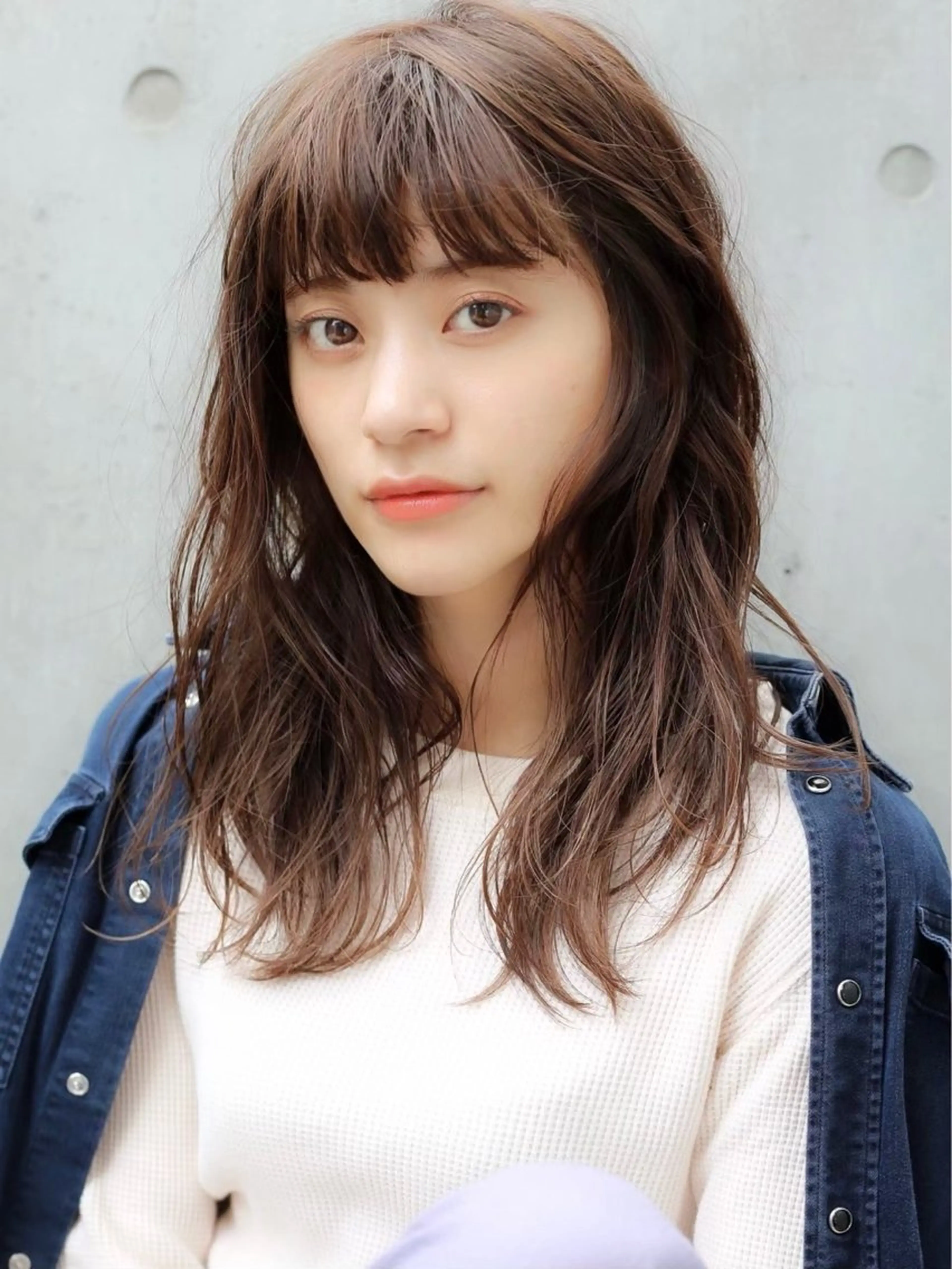 ロング カラー パーマ カット ヘアカラー ANDREY 表参道 ショート×髪質改善のヘアスタイル