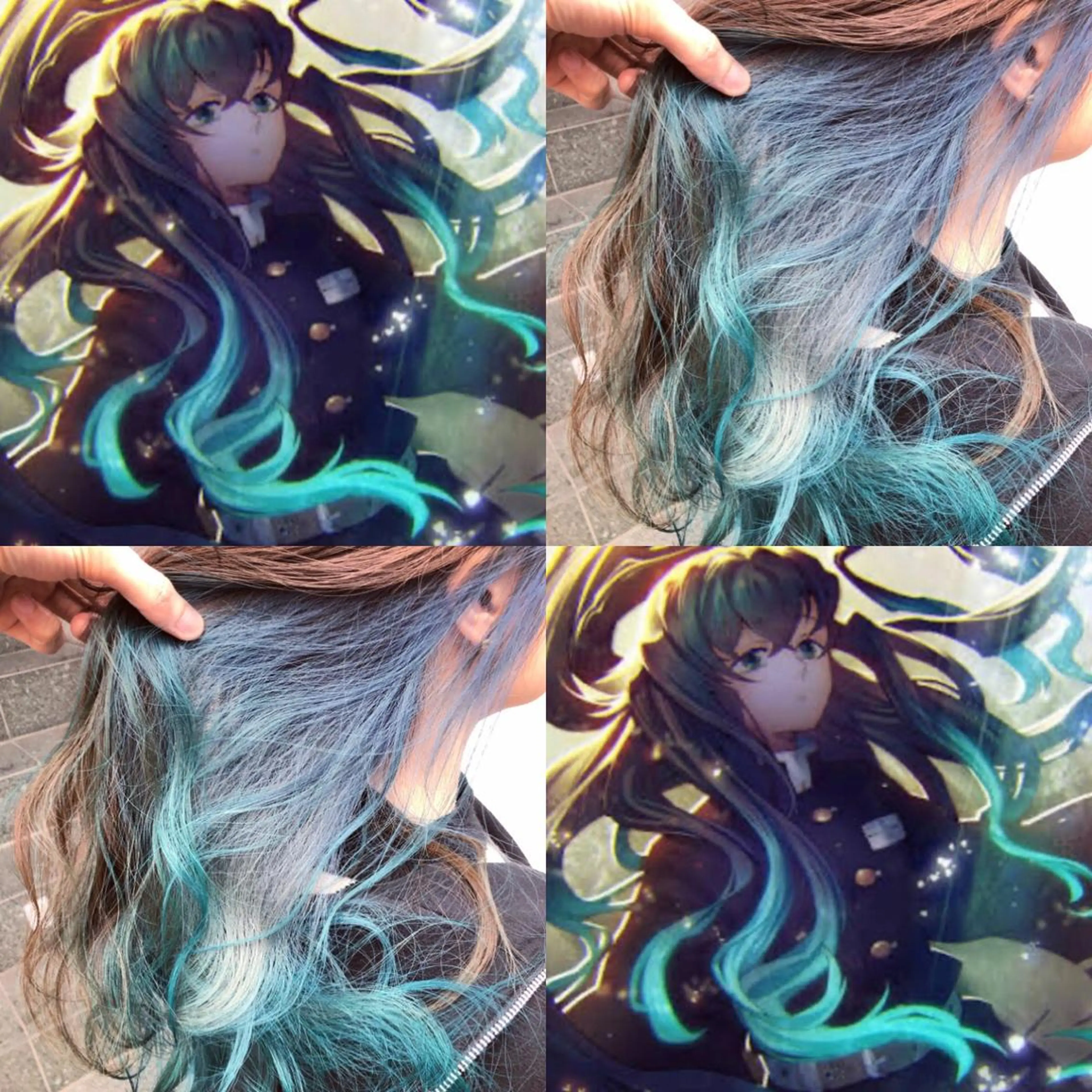 ロング カット ヘアカラー トリートメント 原宿サロン代表 デザインカラー伊藤卓のヘアスタイル