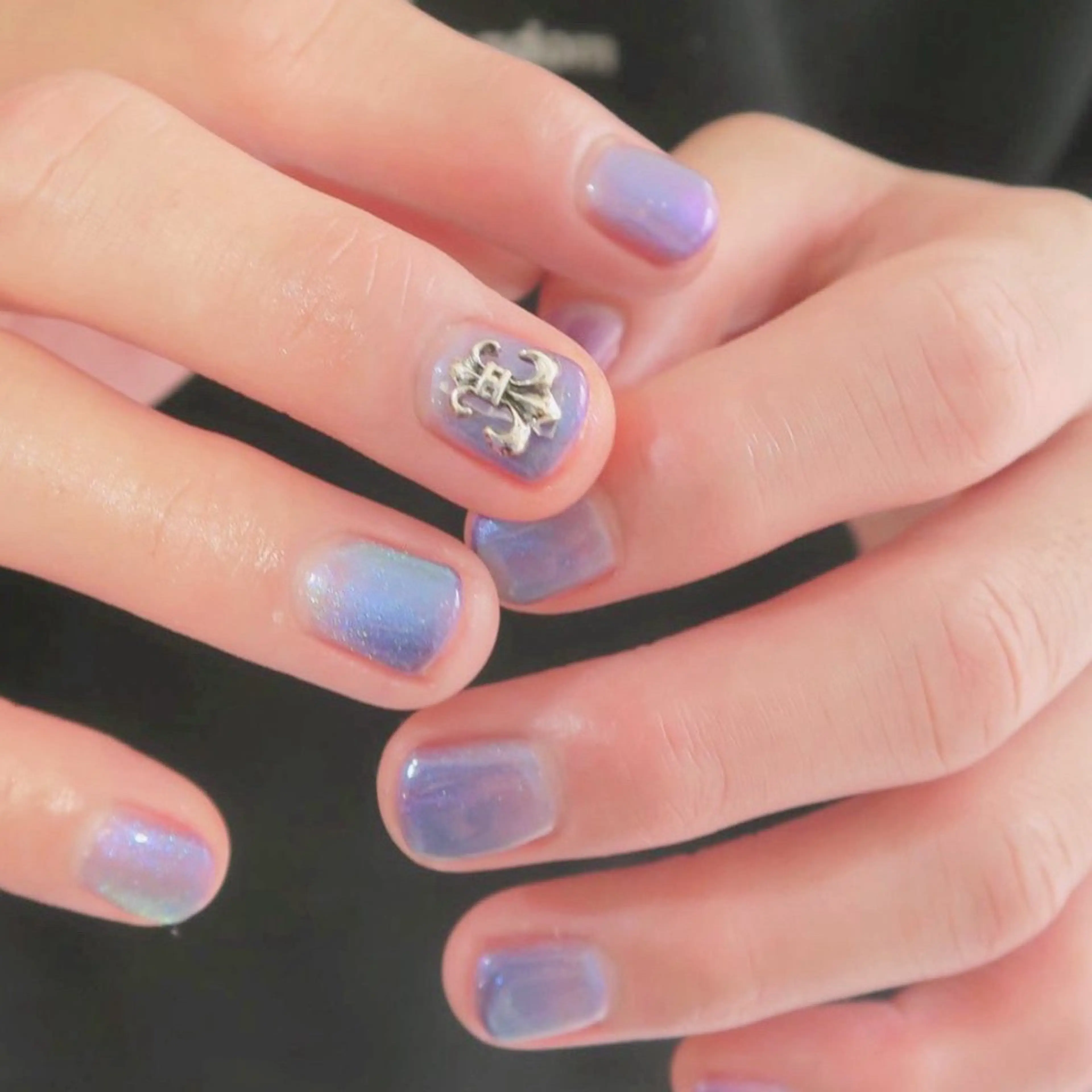 ネイル アートネイル 成人式 ジェルネイル メンズネイル ワンカラーネイル glossnail MIKIのネイルデザイン