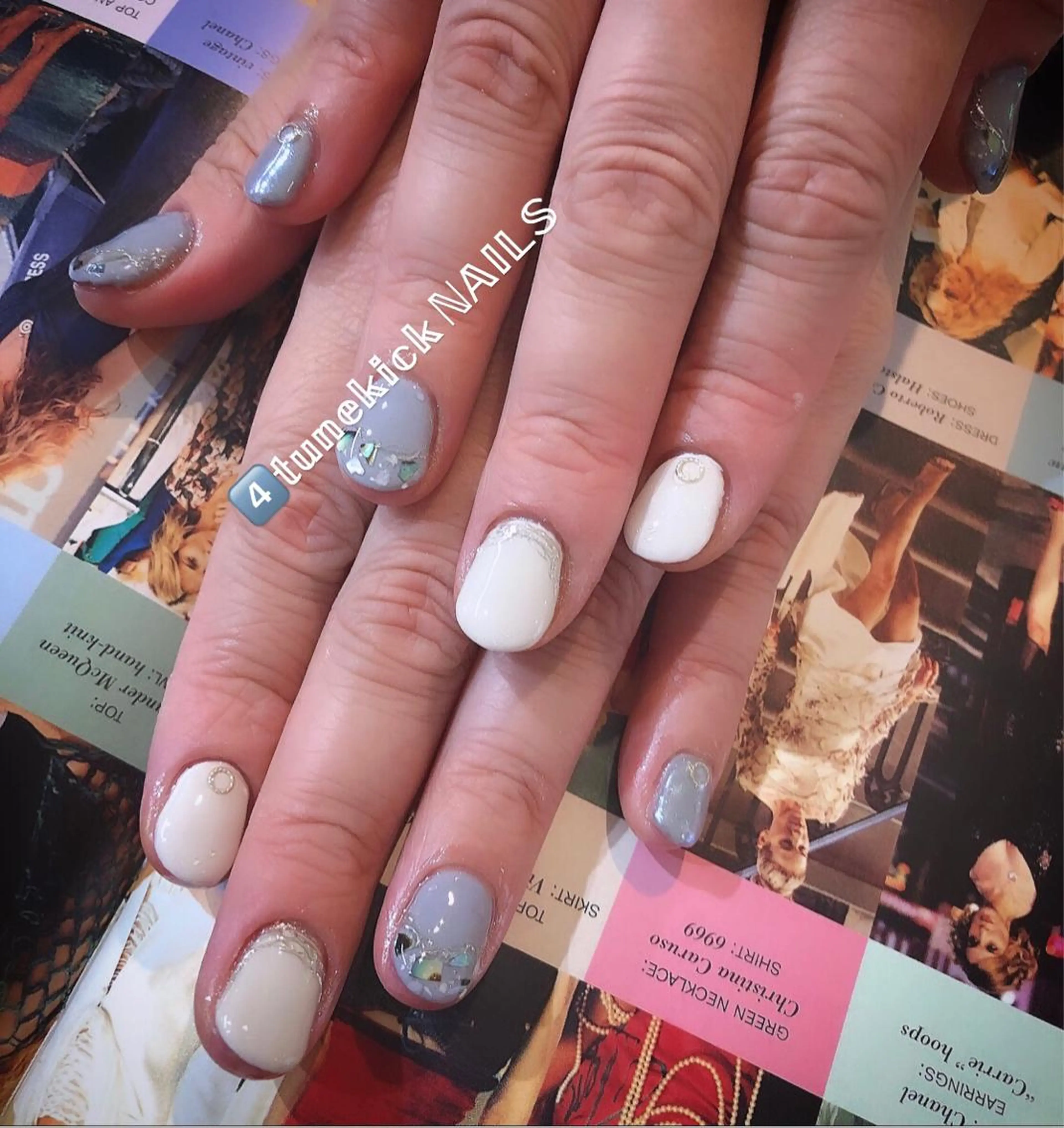 ネイル 4tunekick NAILS(フォーチュンキックネイルズ)所属・光森 淳子のネイルデザイン