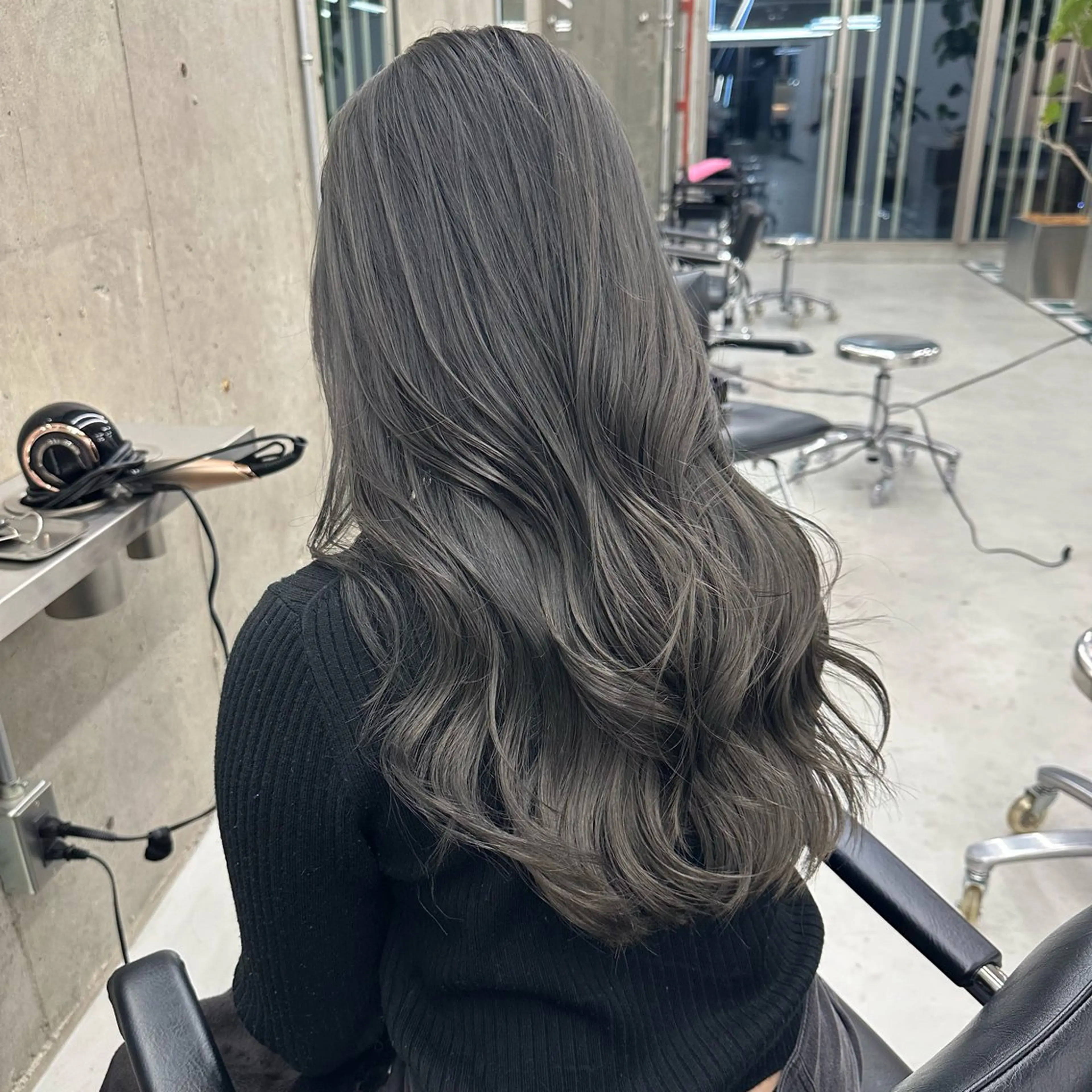 ロング カラー ブリーチ ヘアカラー noe所属・ボブ/艶髪/栄/ 名古屋/COCOのヘアスタイル