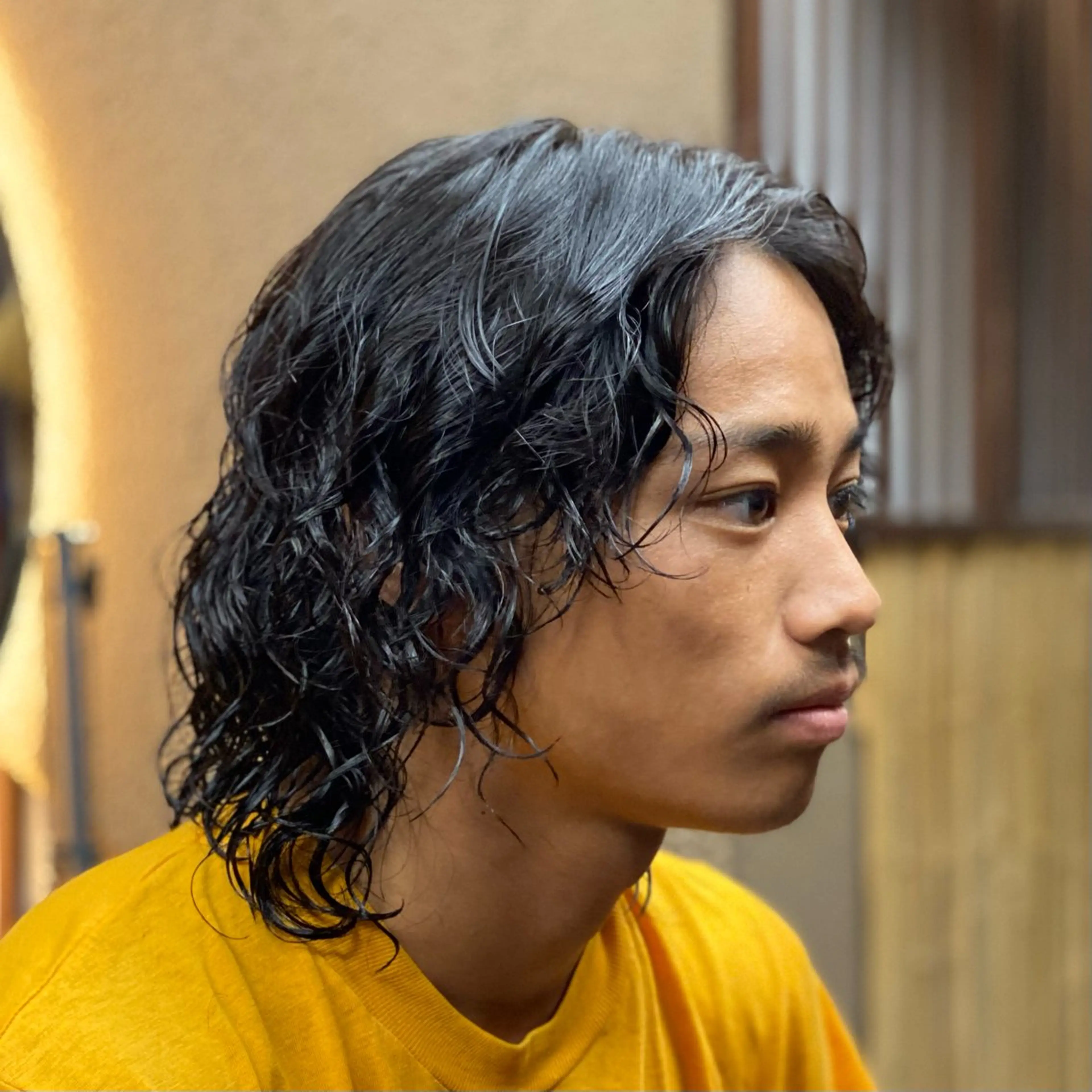 メンズ メンズパーマ VOLUME 原宿所属・💈Hayate原宿 ／イージーパーマ💈のヘアスタイル