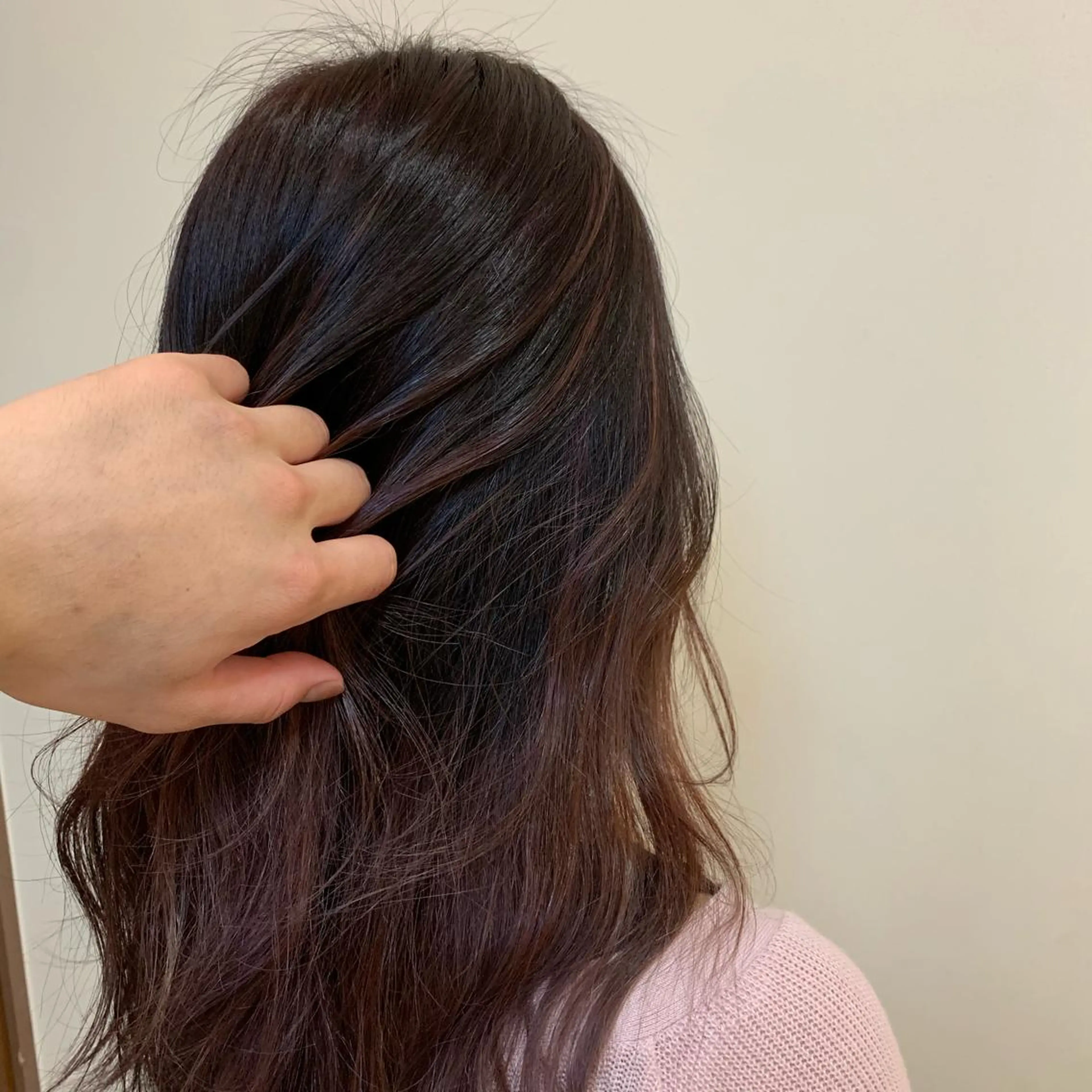 セミロング JUNYA 海外ガールヘアのヘアスタイル