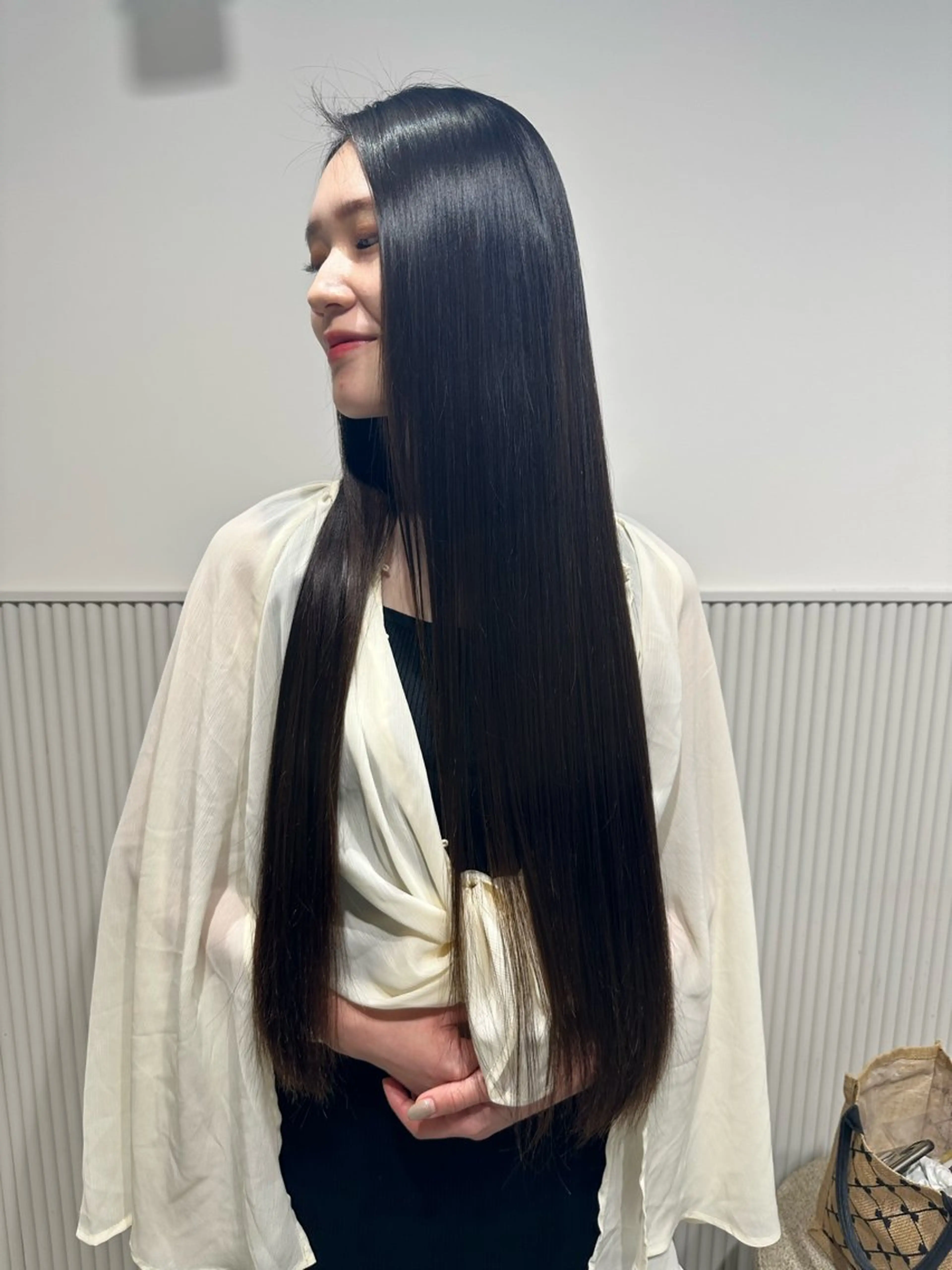 ロング 髪質改善 縮毛矯正 トリートメント 酸熱トリートメント 髪質改善/美髪師/ 田邊翔伍のヘアスタイル