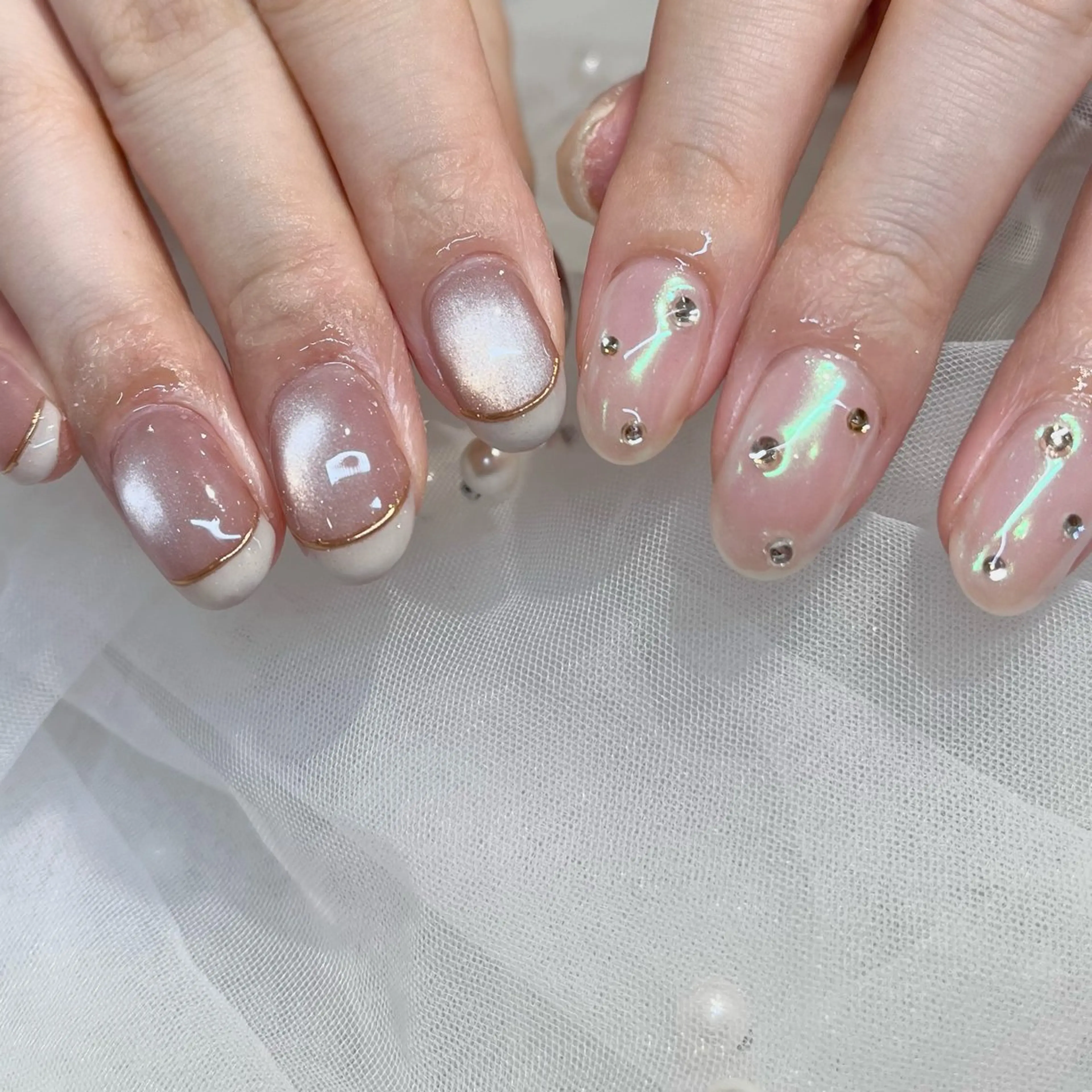 ネイル ハンドネイル 内田 里穂のネイルデザイン