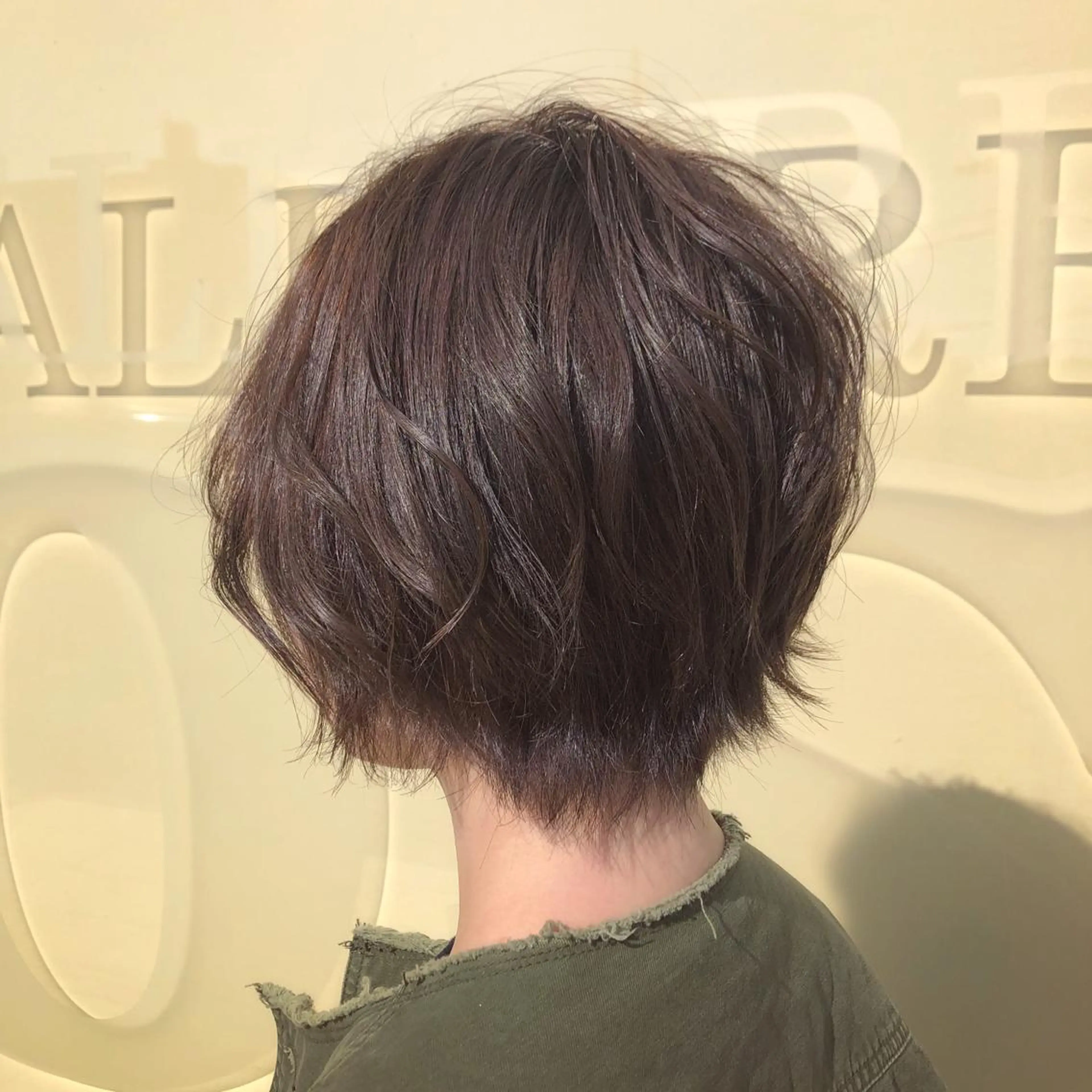 ショート カラー アッシュ 【ショートスタイル】 志波李空のヘアスタイル