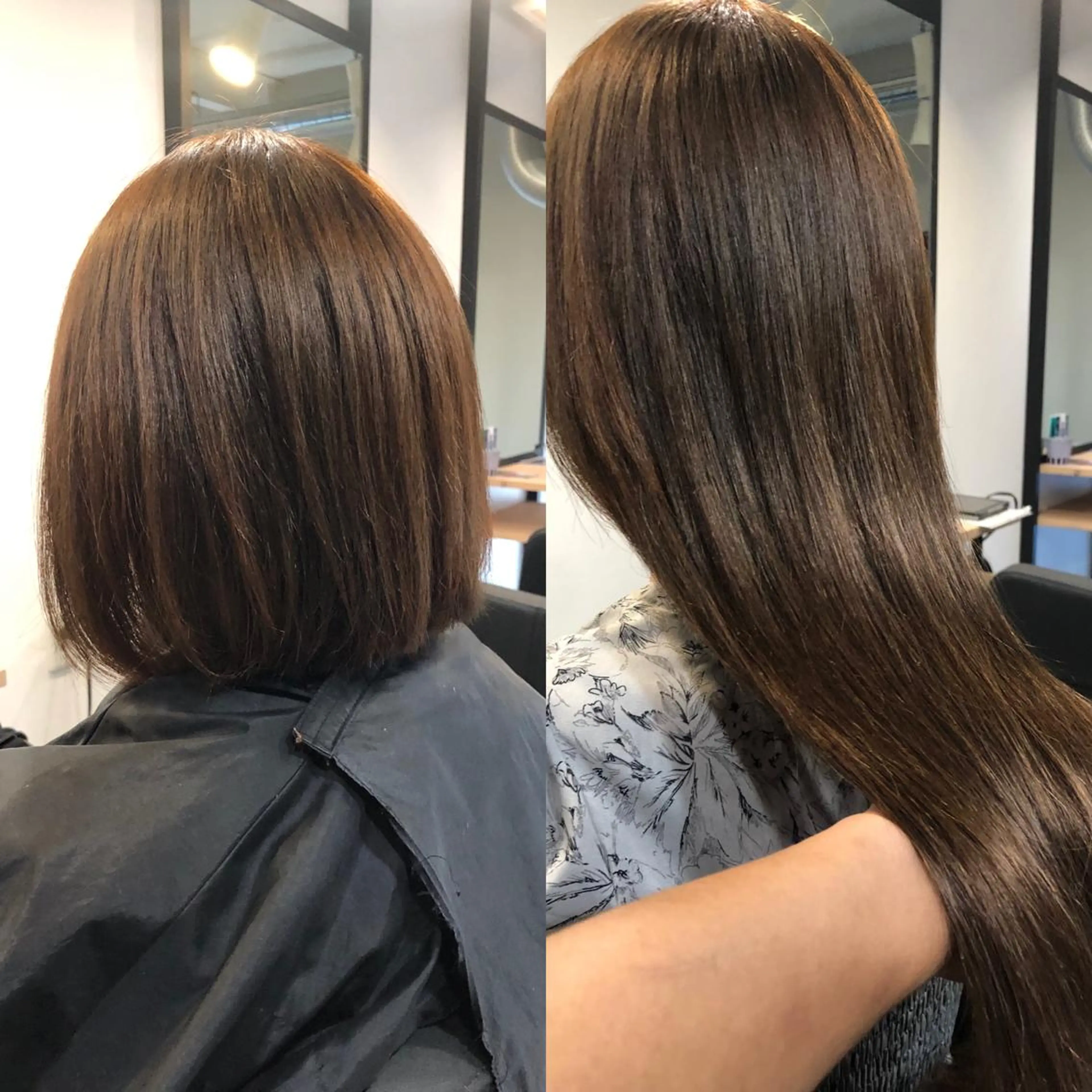 ロング ヘアアレンジ ボブ ロング alpha. カラーエクステ下妻のヘアスタイル