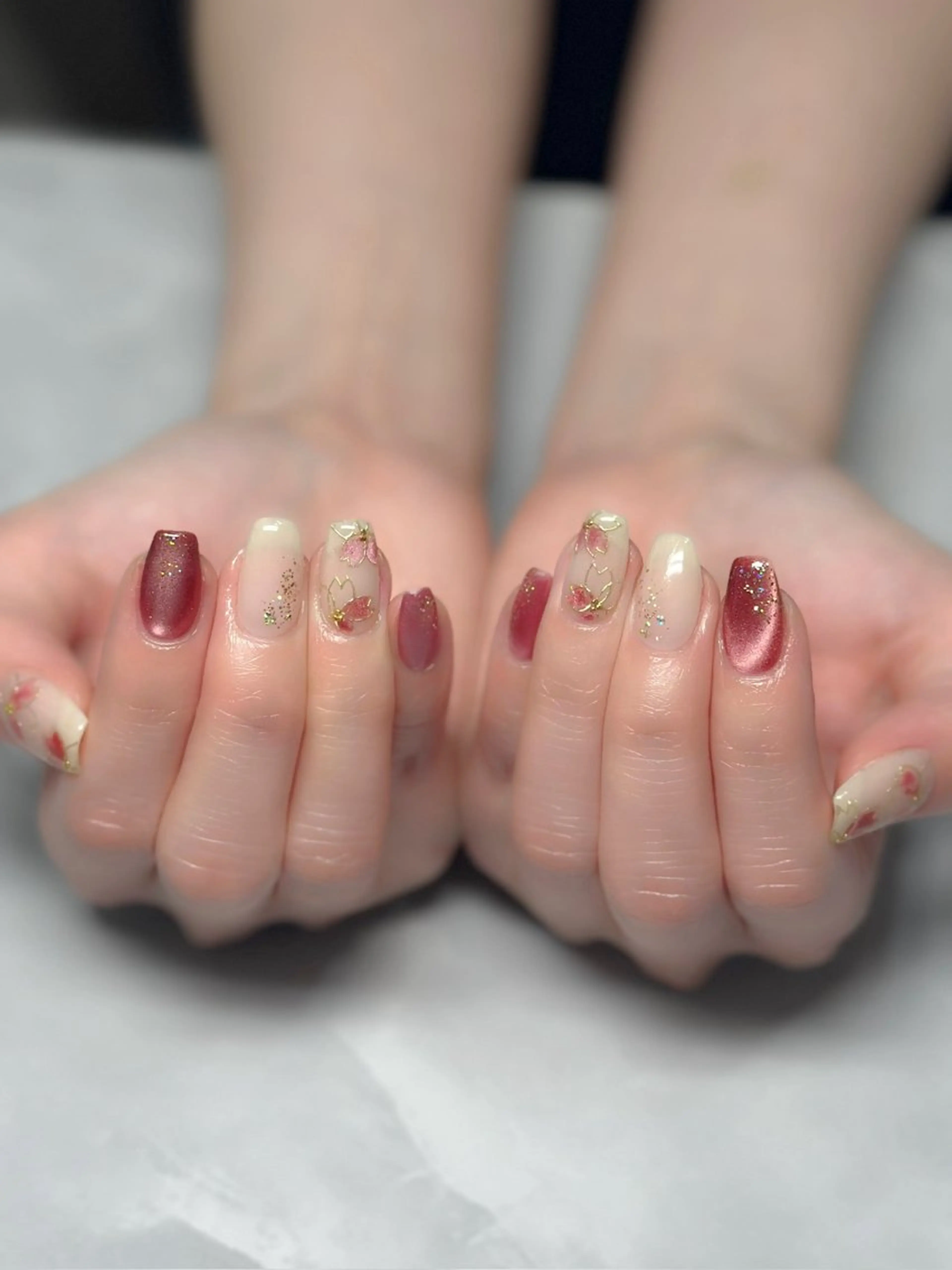ネイル 持ち込み nyasu nailのネイルデザイン