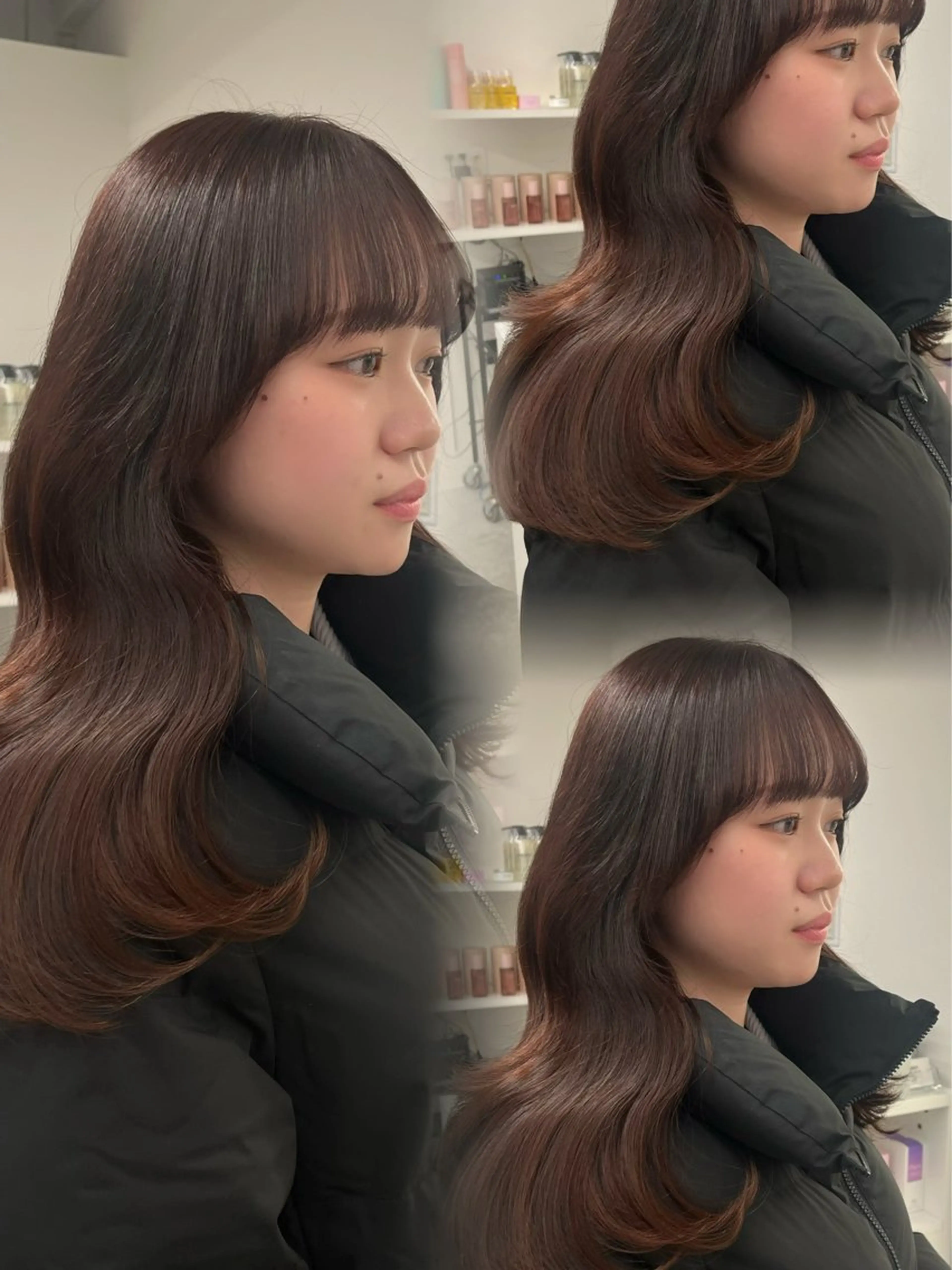 カラー ヘアカラー トリートメント 艶カラー🪄🪽 haruka🪽のヘアスタイル