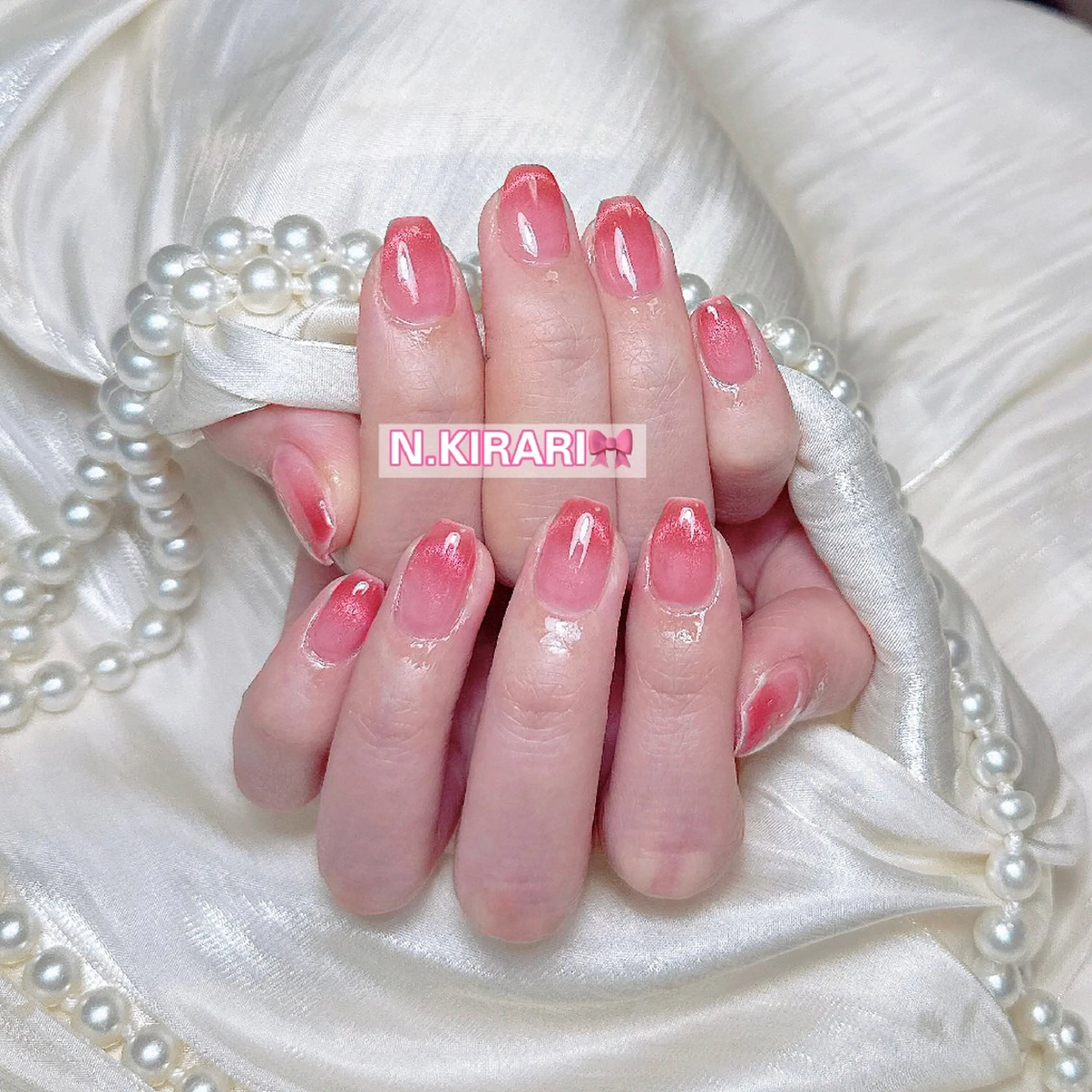 ネイル ハンドネイル ハンドケア 🎀 ユズ 🎀のネイルデザイン