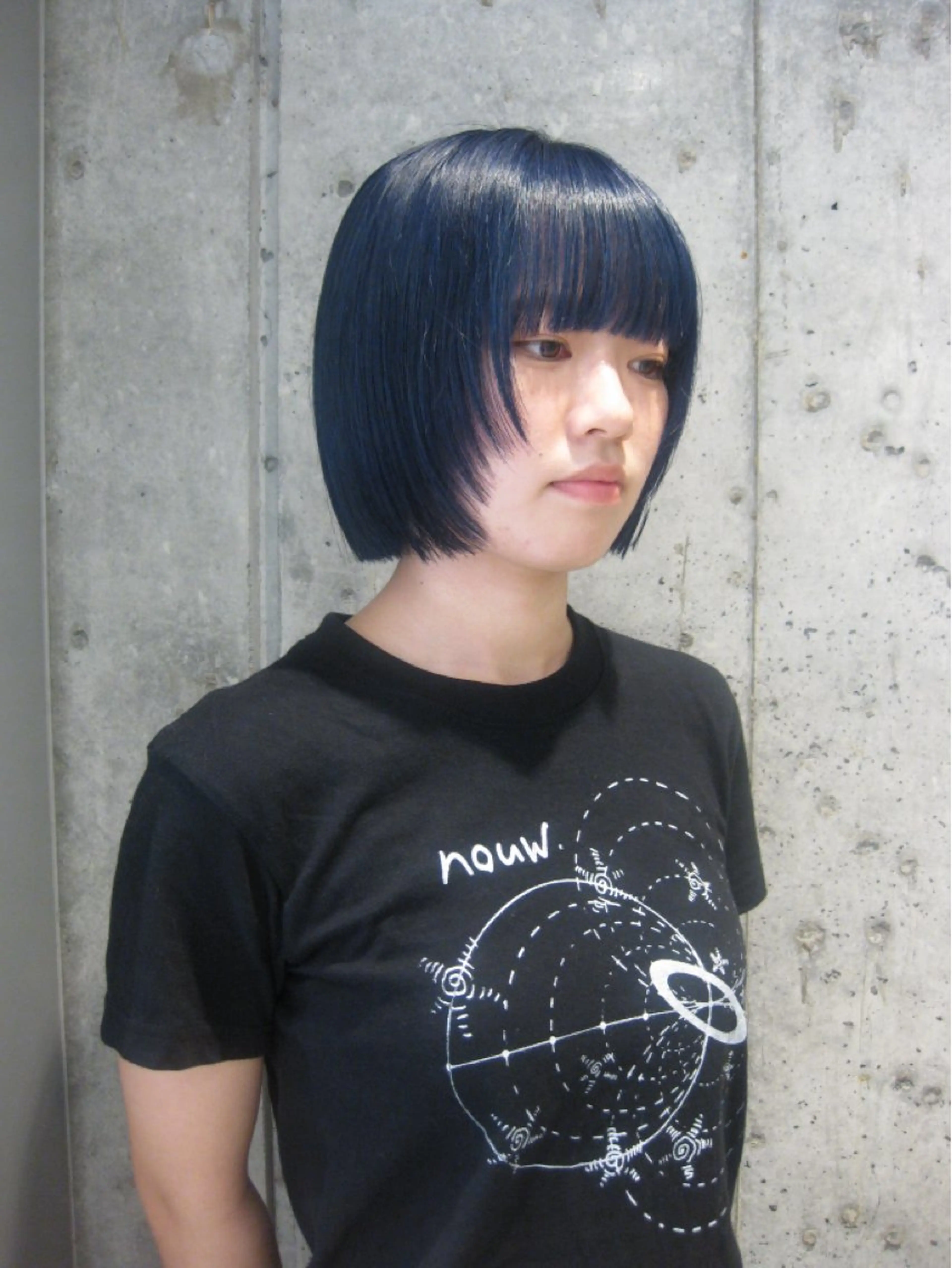 ショート カラー ヘアカラー 🦖ミニボブ/ボブ /MOEKA🦕のヘアスタイル