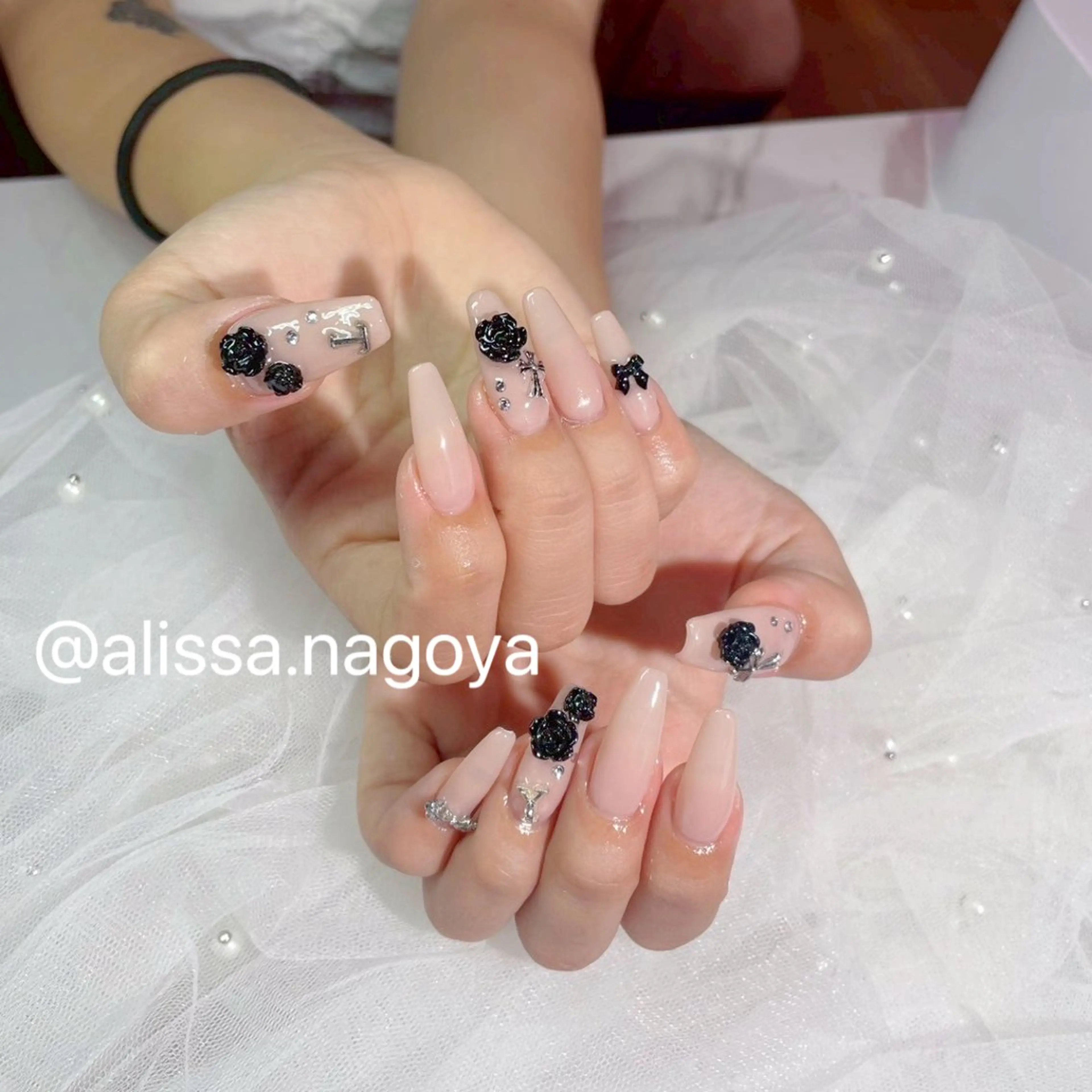 ネイル Alissa Nail所属・長さだし/新栄町駅 Alissaのネイルデザイン
