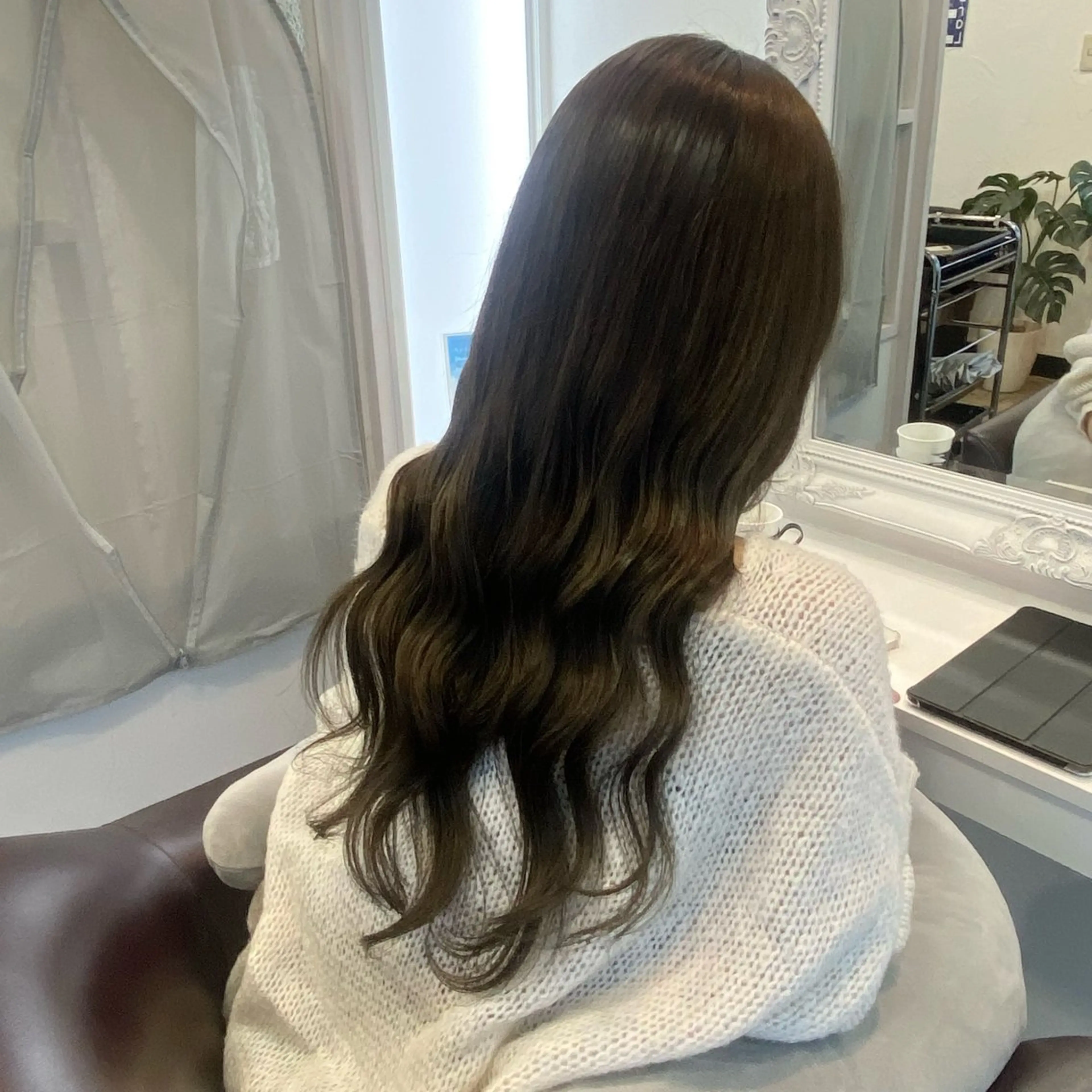 ロング カラー 透明感カラー ヘアカラー 𝑆𝐴𝑂𝑅𝐼 /大森🪞🎀のヘアスタイル