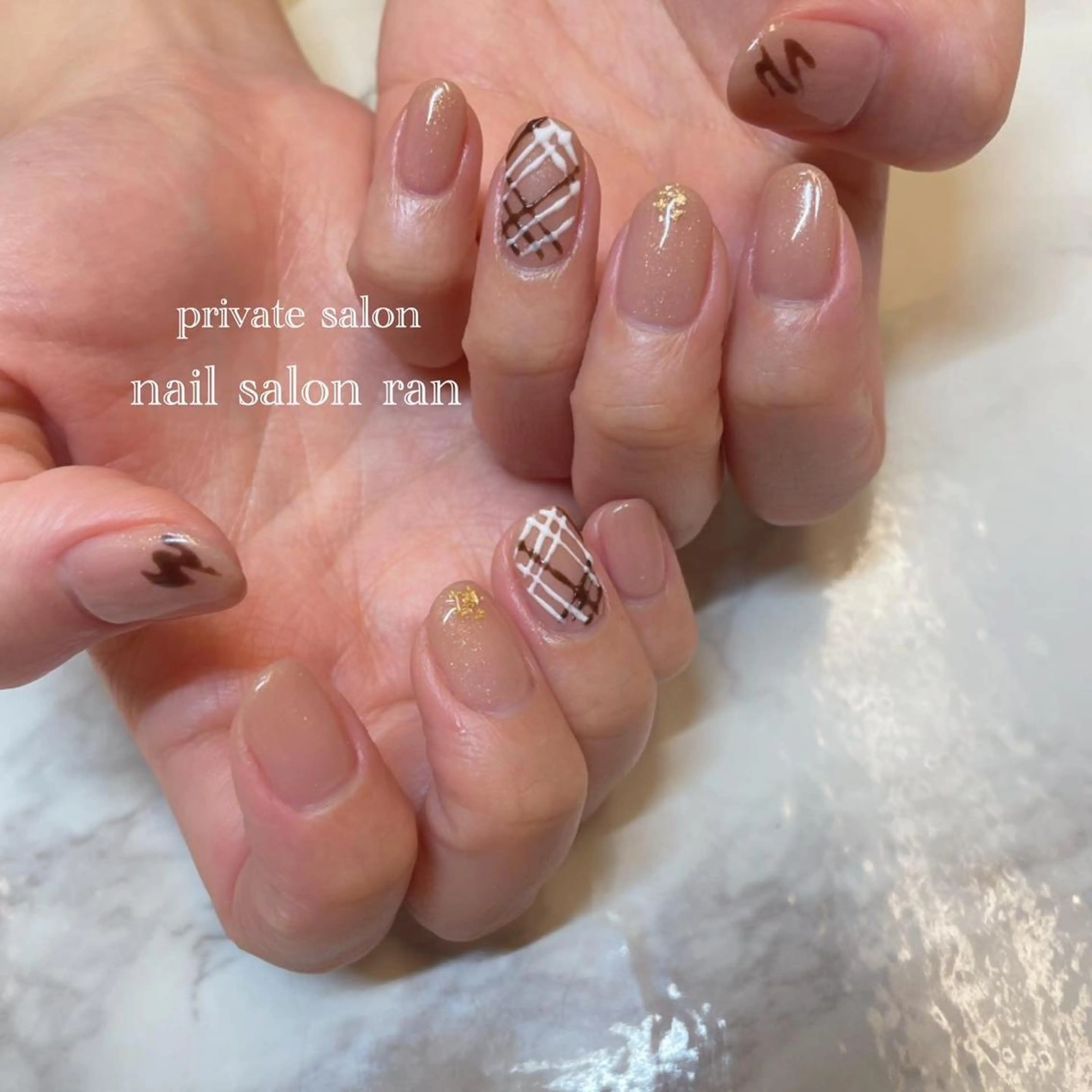 ネイル バレンタイン nailsalon ranのネイルデザイン