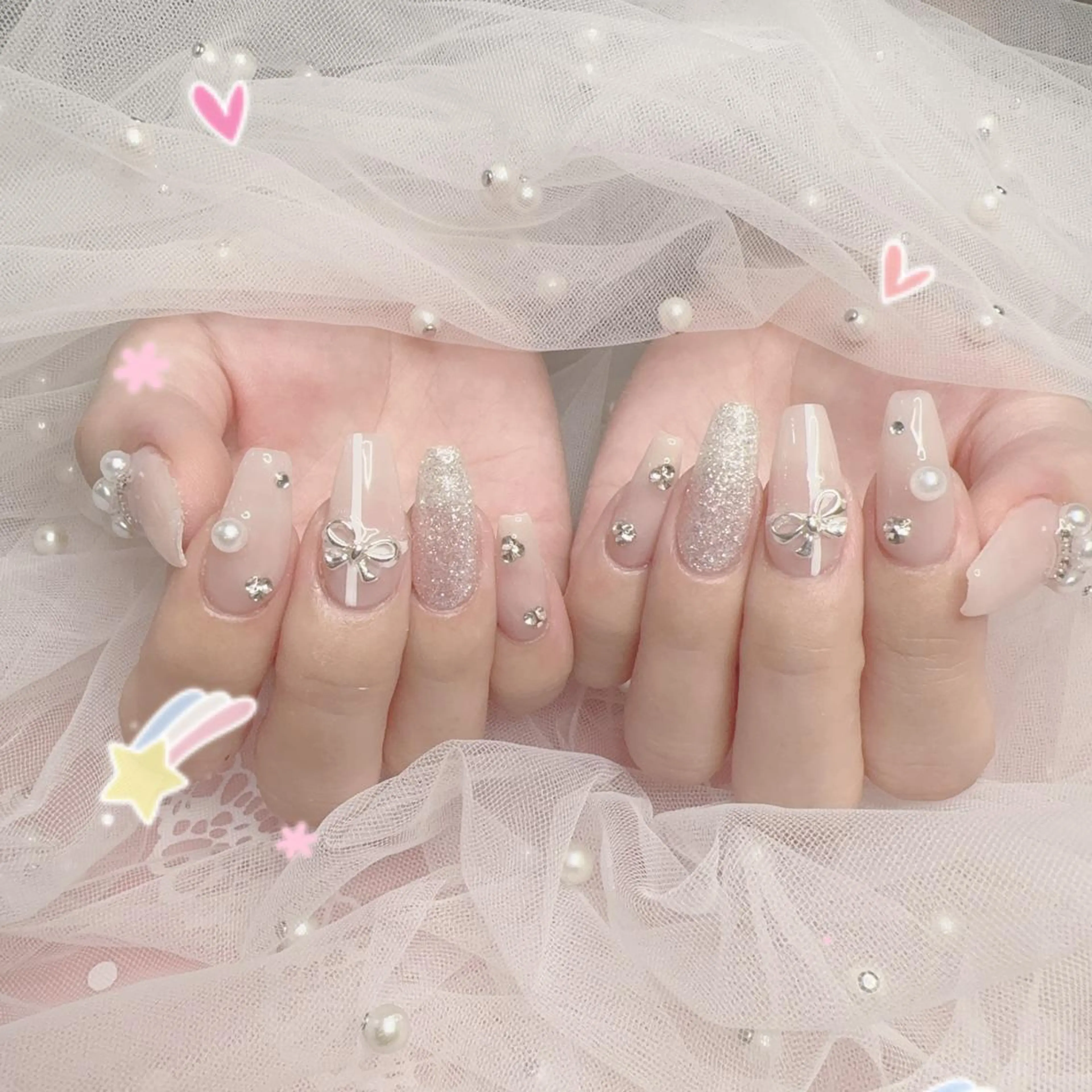 ネイル ハンドネイル 🎀シズカ nail🎀のネイルデザイン