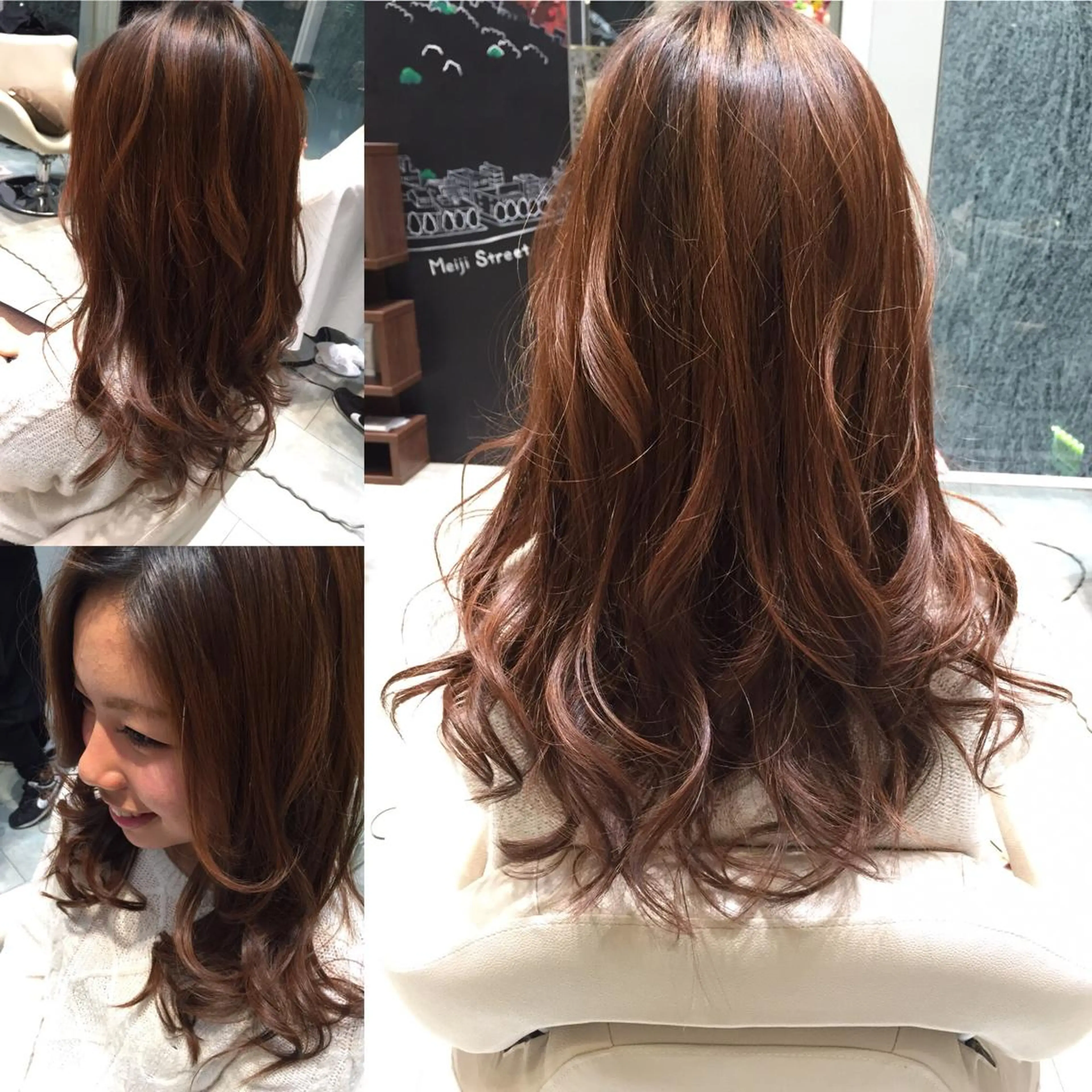 ミディアム セミロング ロング ヘアアレンジ Re:ta KANZOのヘアスタイル