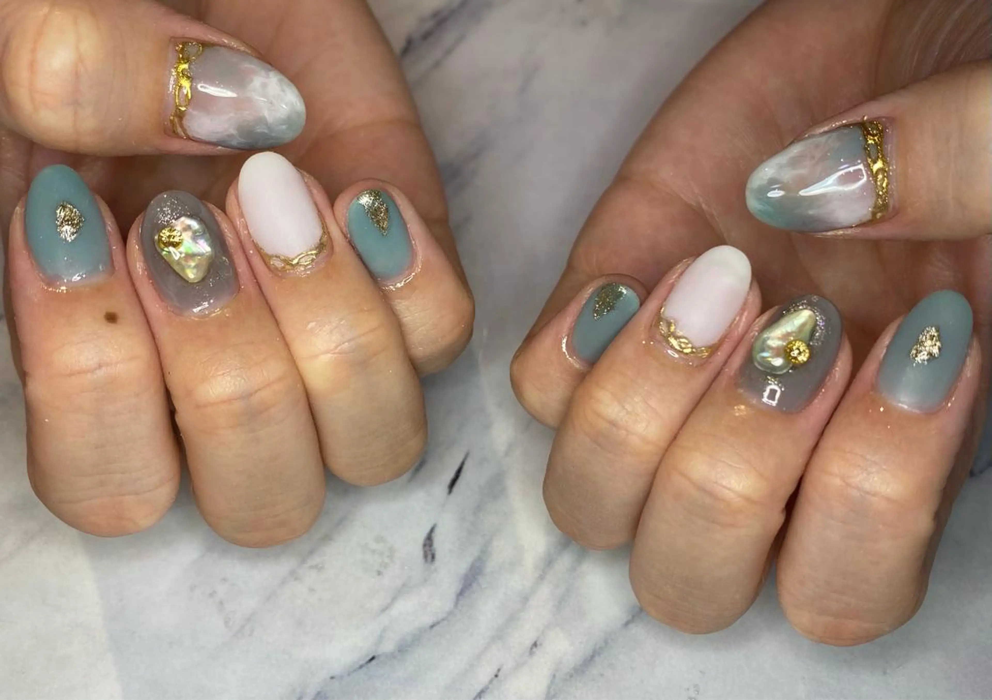 ネイル Lino+ ネイル&よもぎ蒸しのネイルデザイン