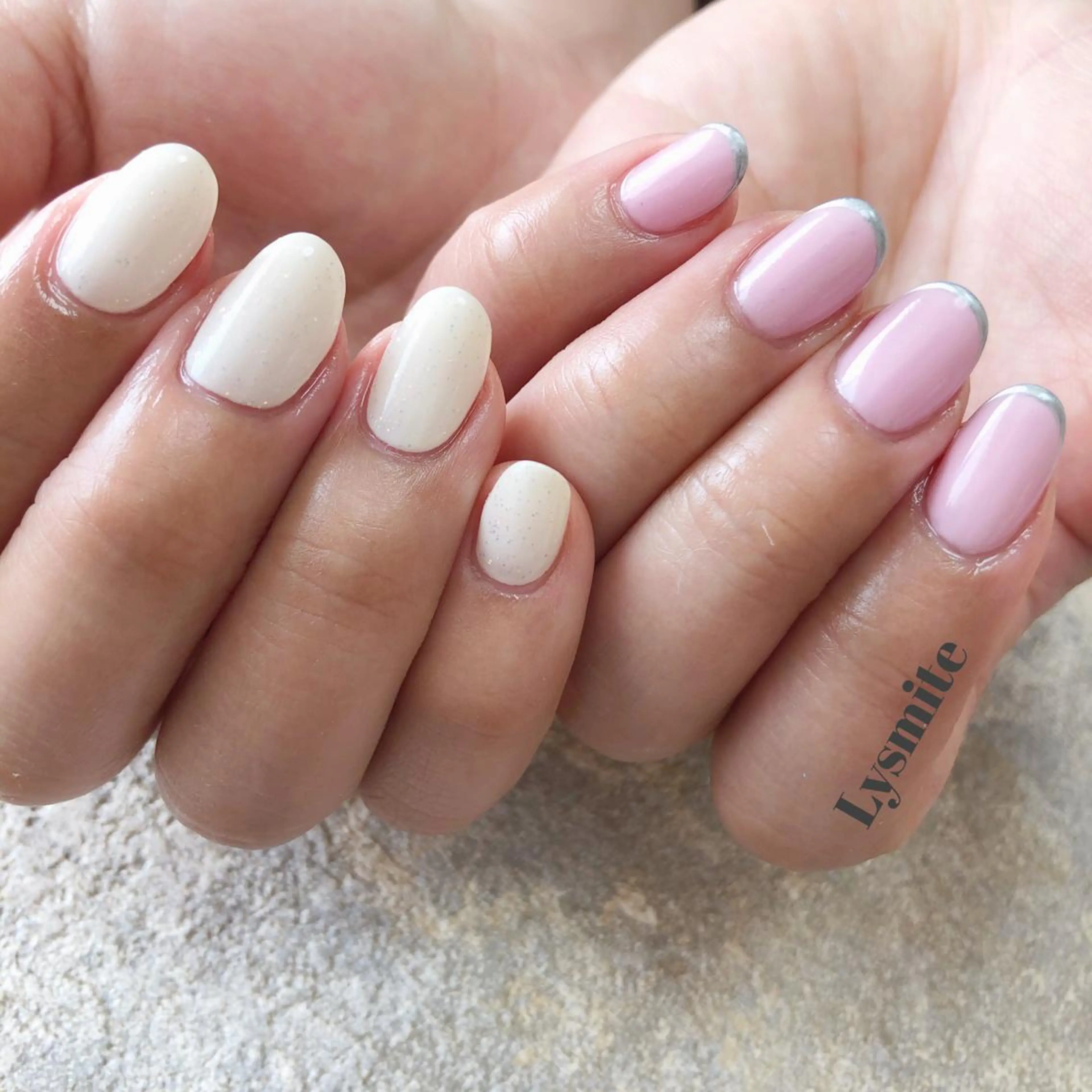 ネイル シンプルネイル ハンドネイル Lysmite所属・岩本 美香のネイルデザイン