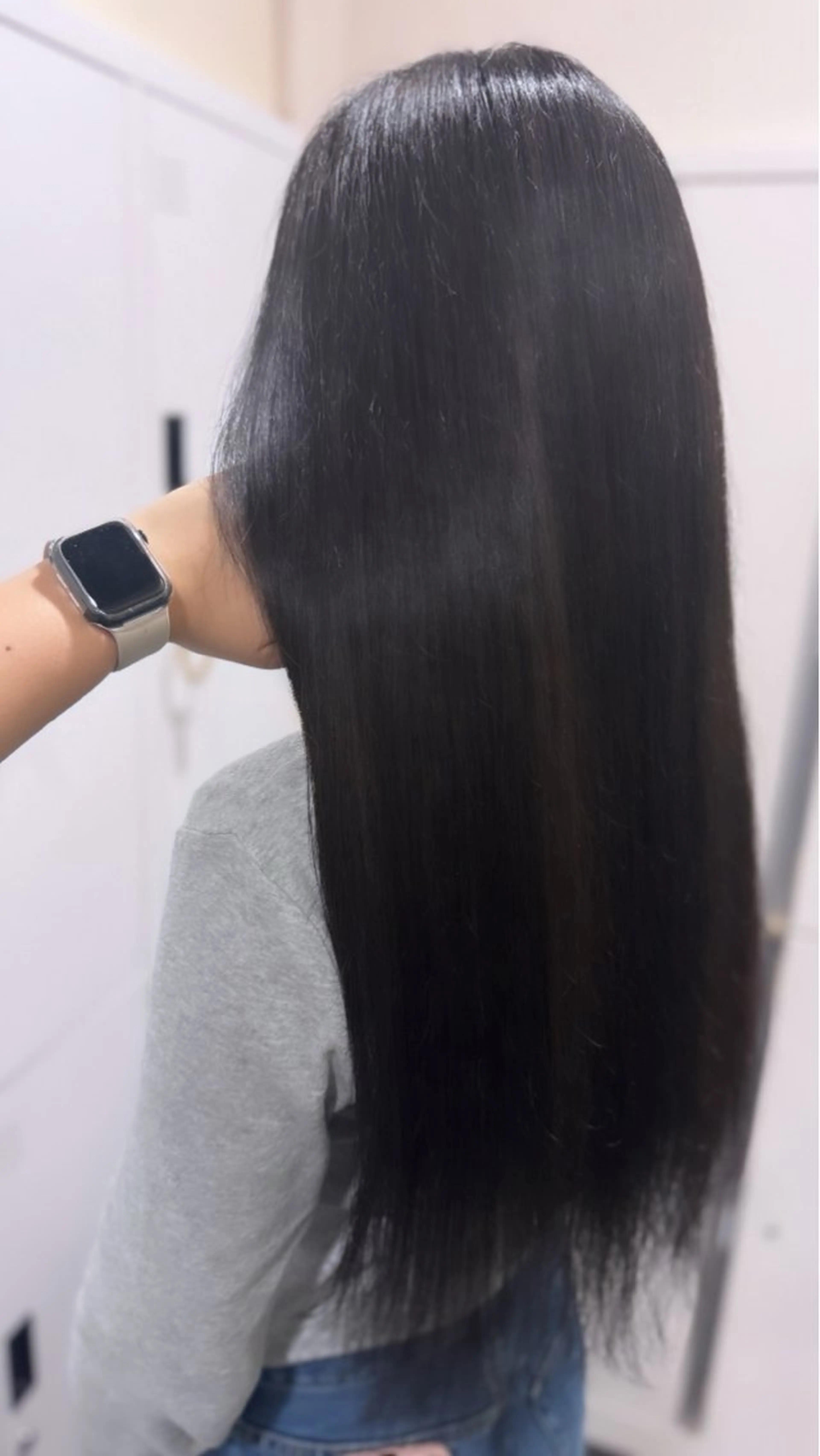 ロング カラー カーリーパーマ/ 透明ｶﾗｰ/MIKUのヘアスタイル