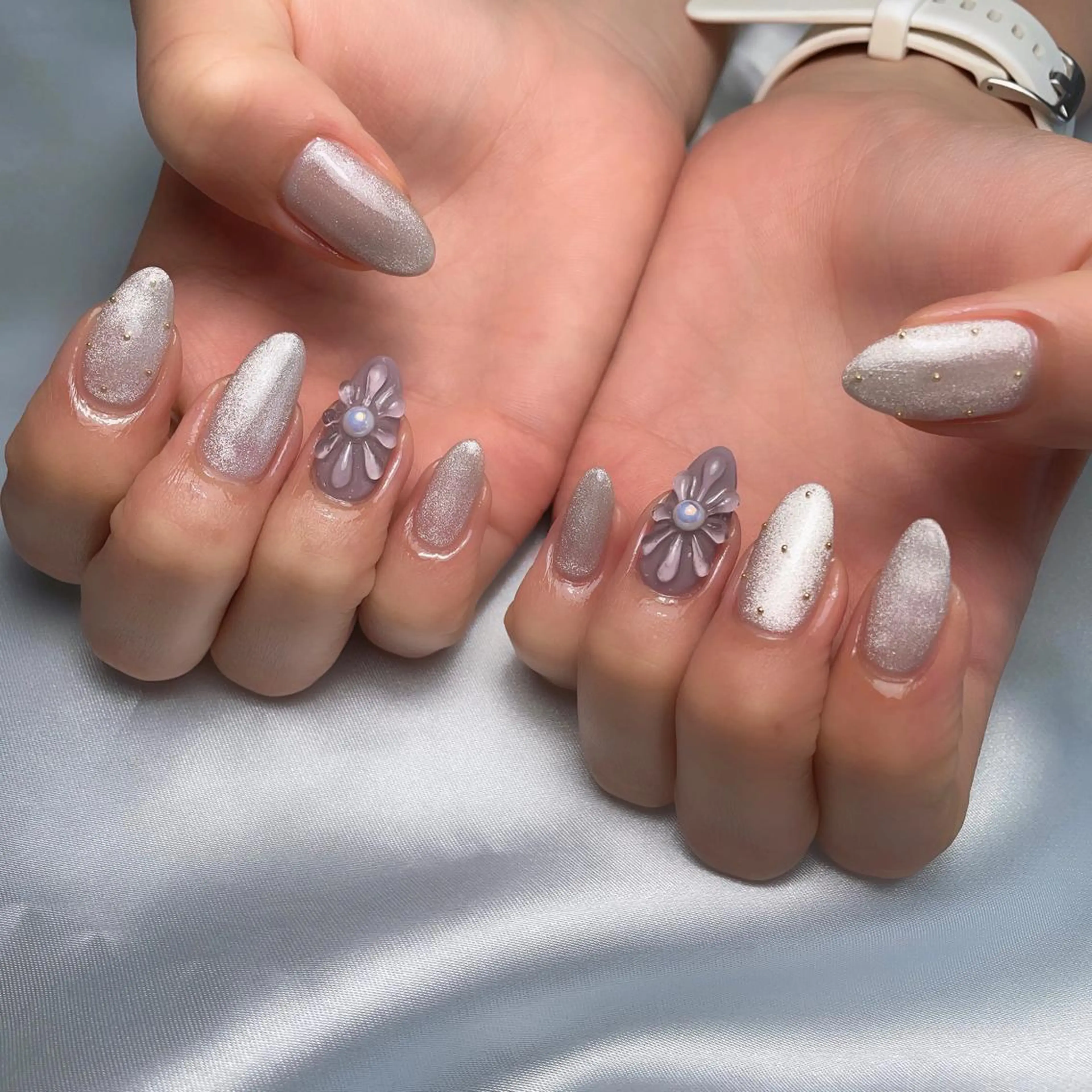 ネイル フラワーネイル マグネットネイル ぷっくりネイル ALL Nail &whiteningのその他イメージ