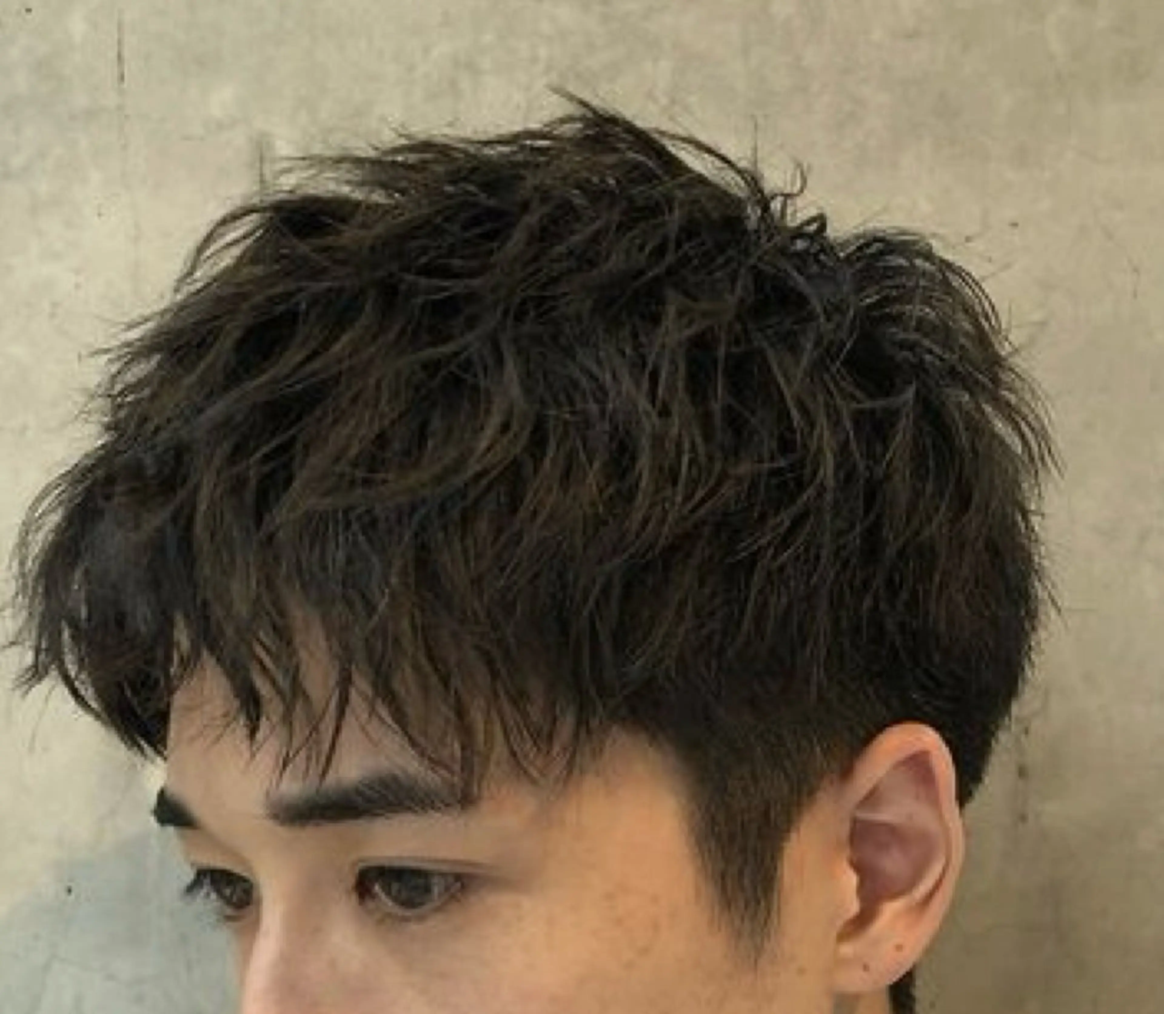 メンズ 佐々木 彩花のヘアスタイル