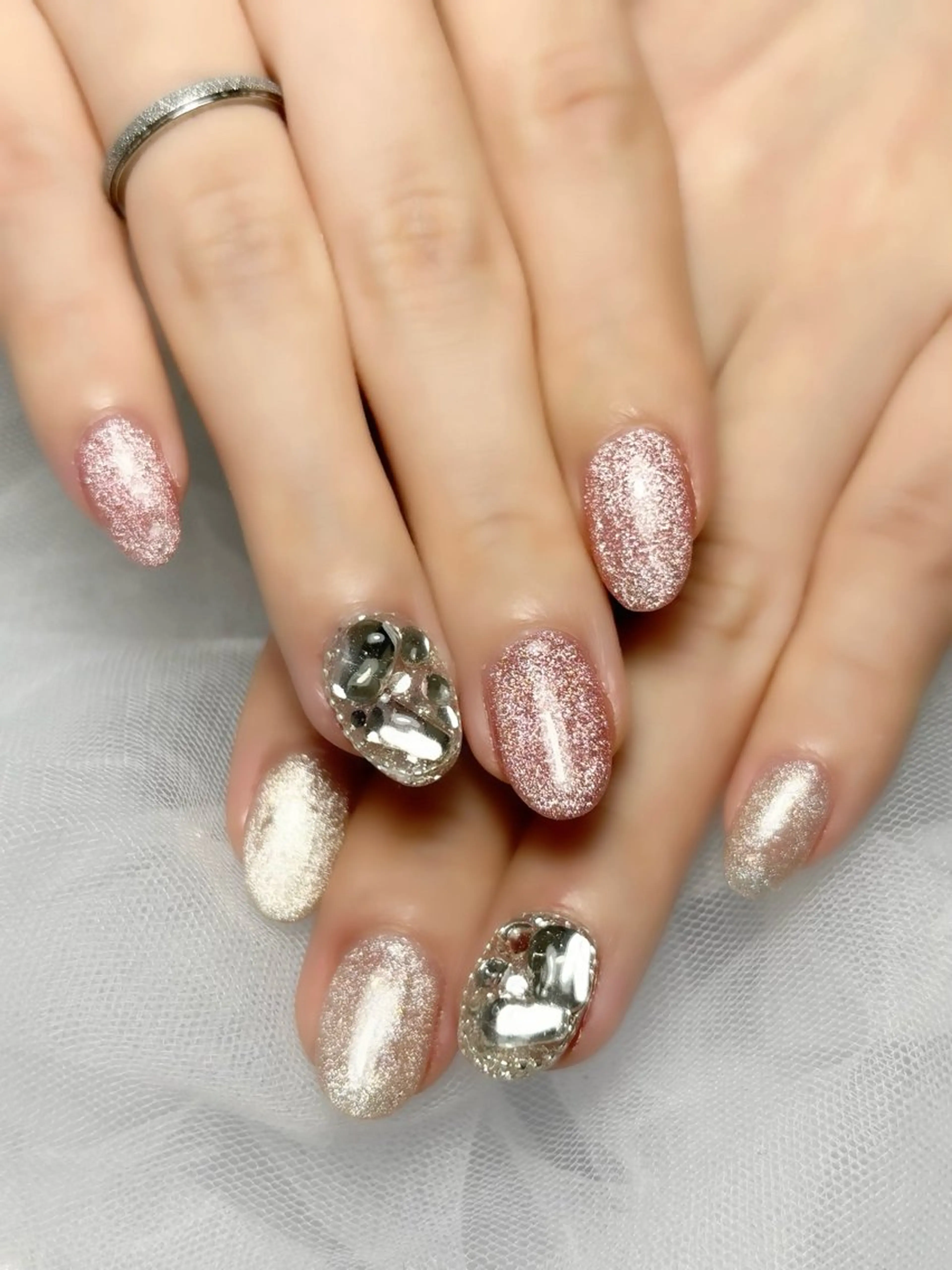 ネイル エルバイノリコ 岩下パラジェル取扱店のネイルデザイン