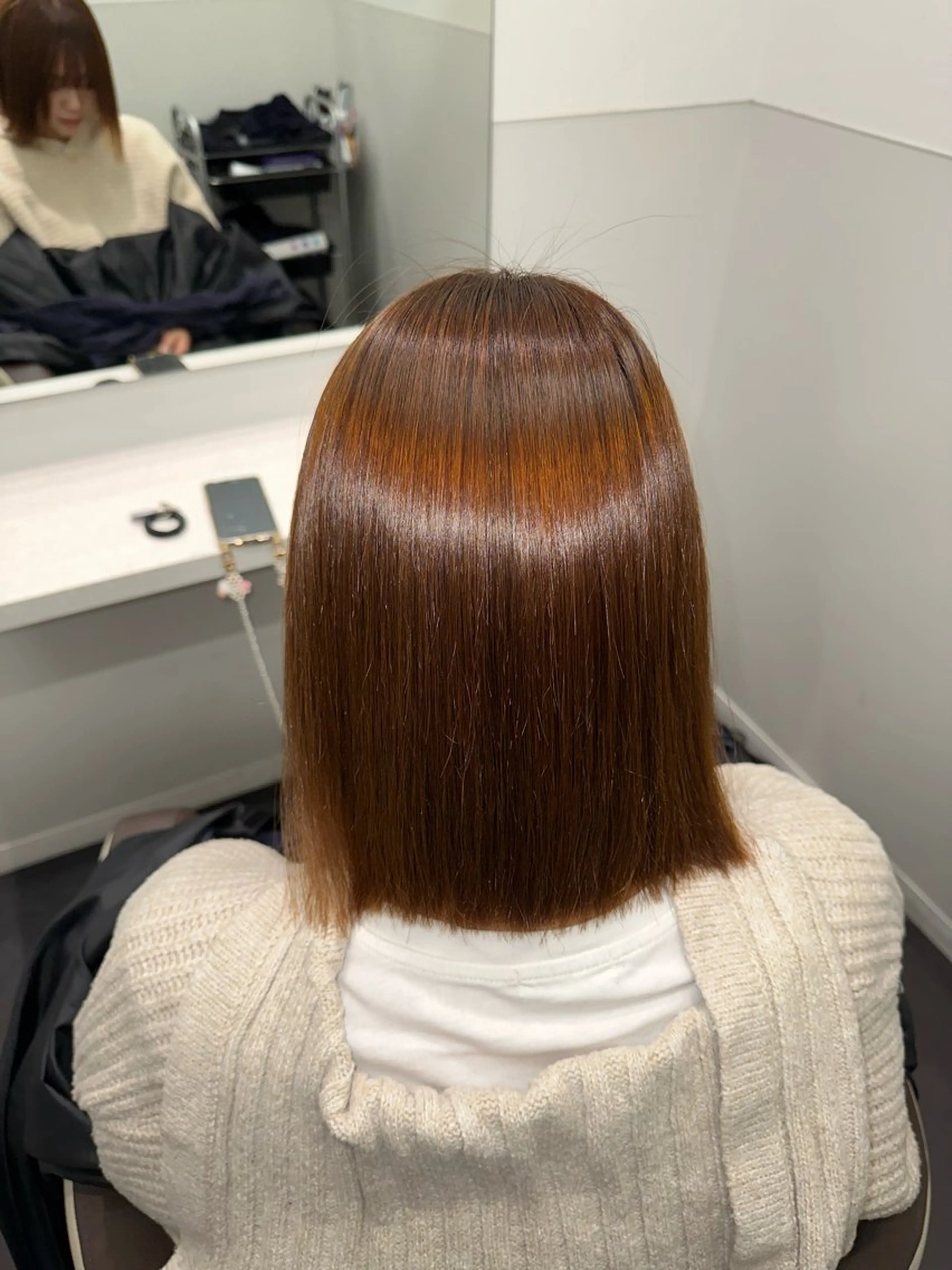 ミディアム Wisteria所属・美髪特化✨ 伊織✨縮毛矯正✨のヘアスタイル