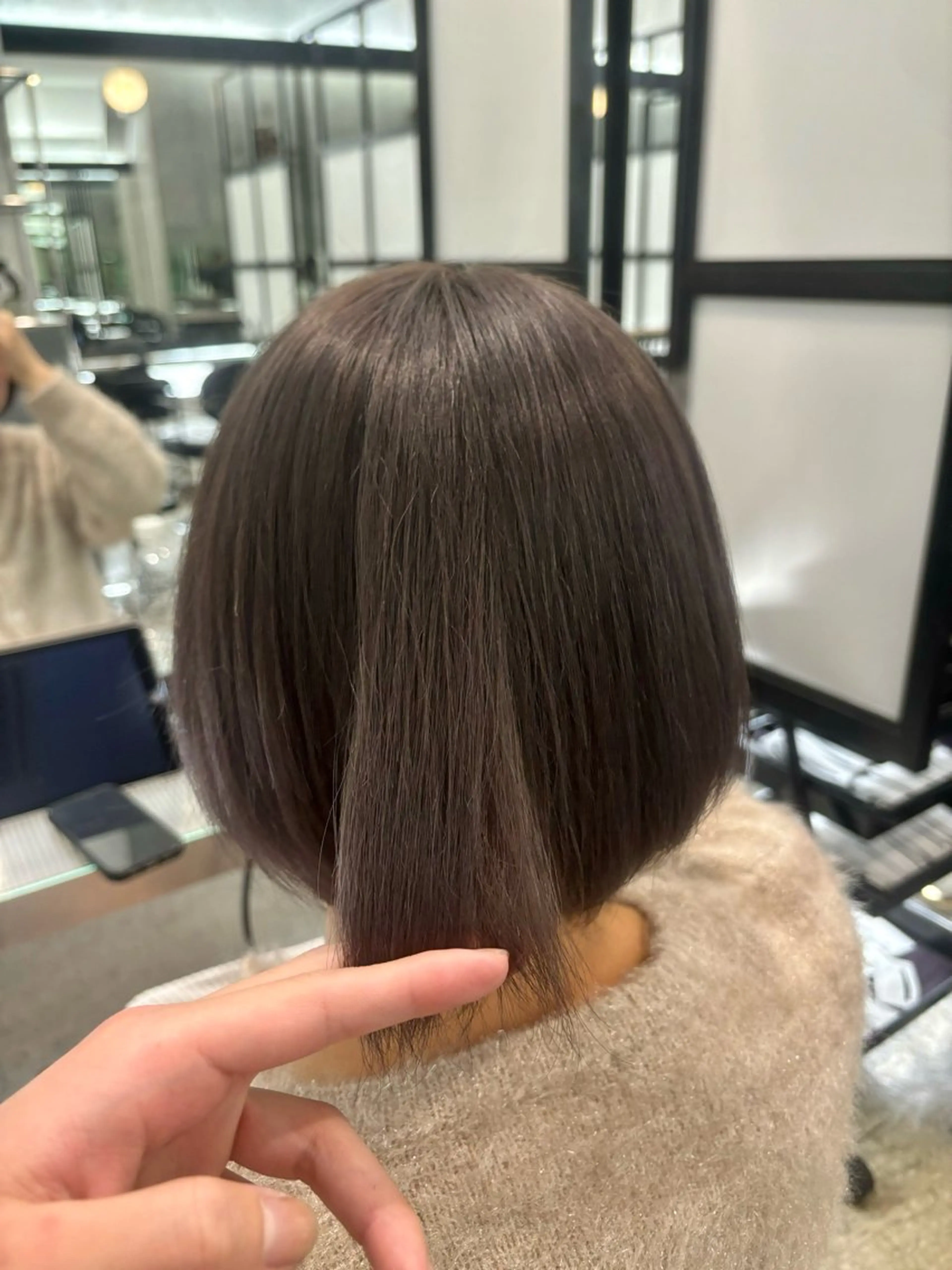 ショート カラー 透明感カラー カット ヘアカラー トリートメント YUTO歴9年 ベージュの透明感得意のヘアスタイル