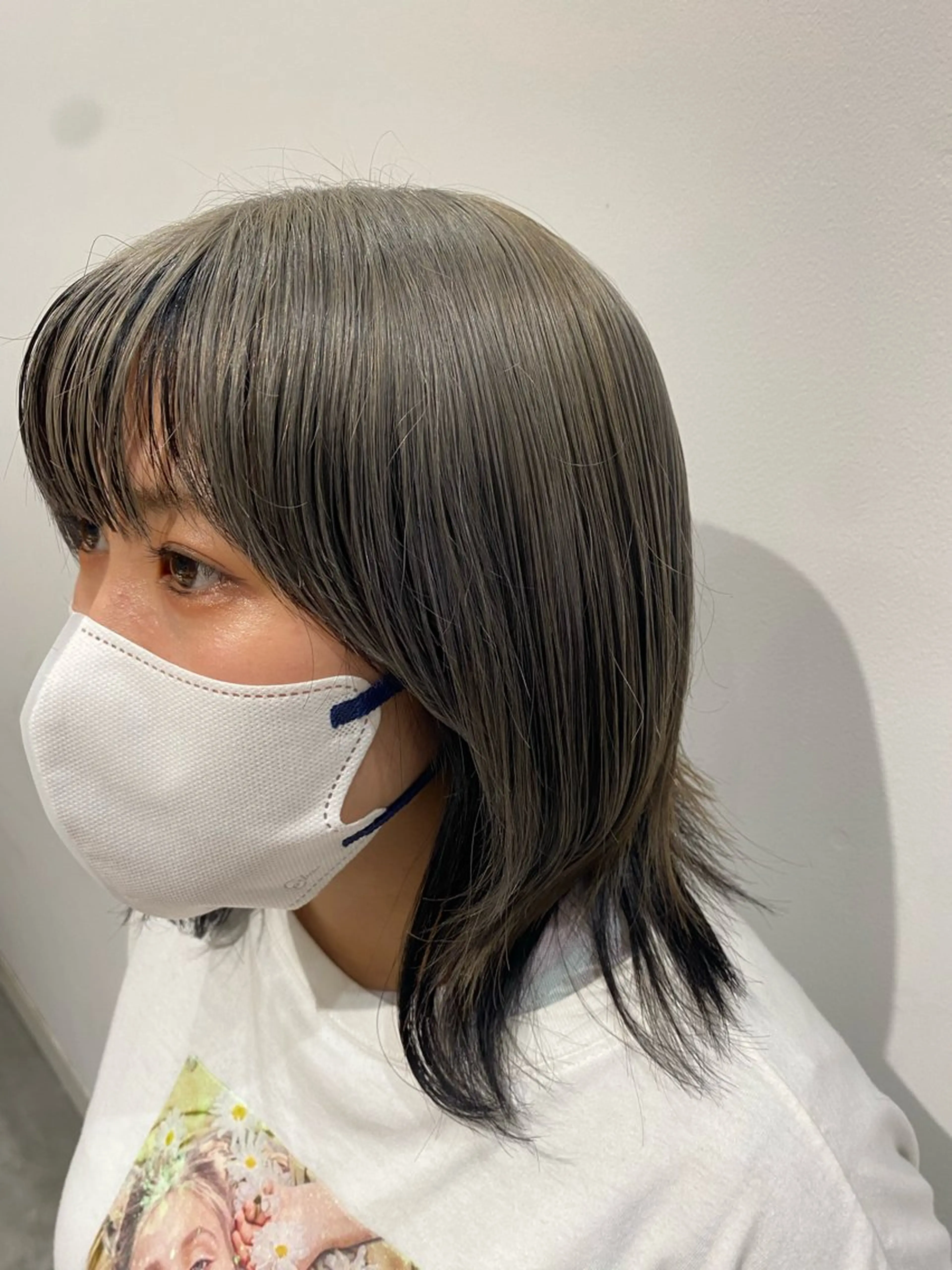 ミディアム カラー fulam所属・MIKU ／fulamのヘアスタイル