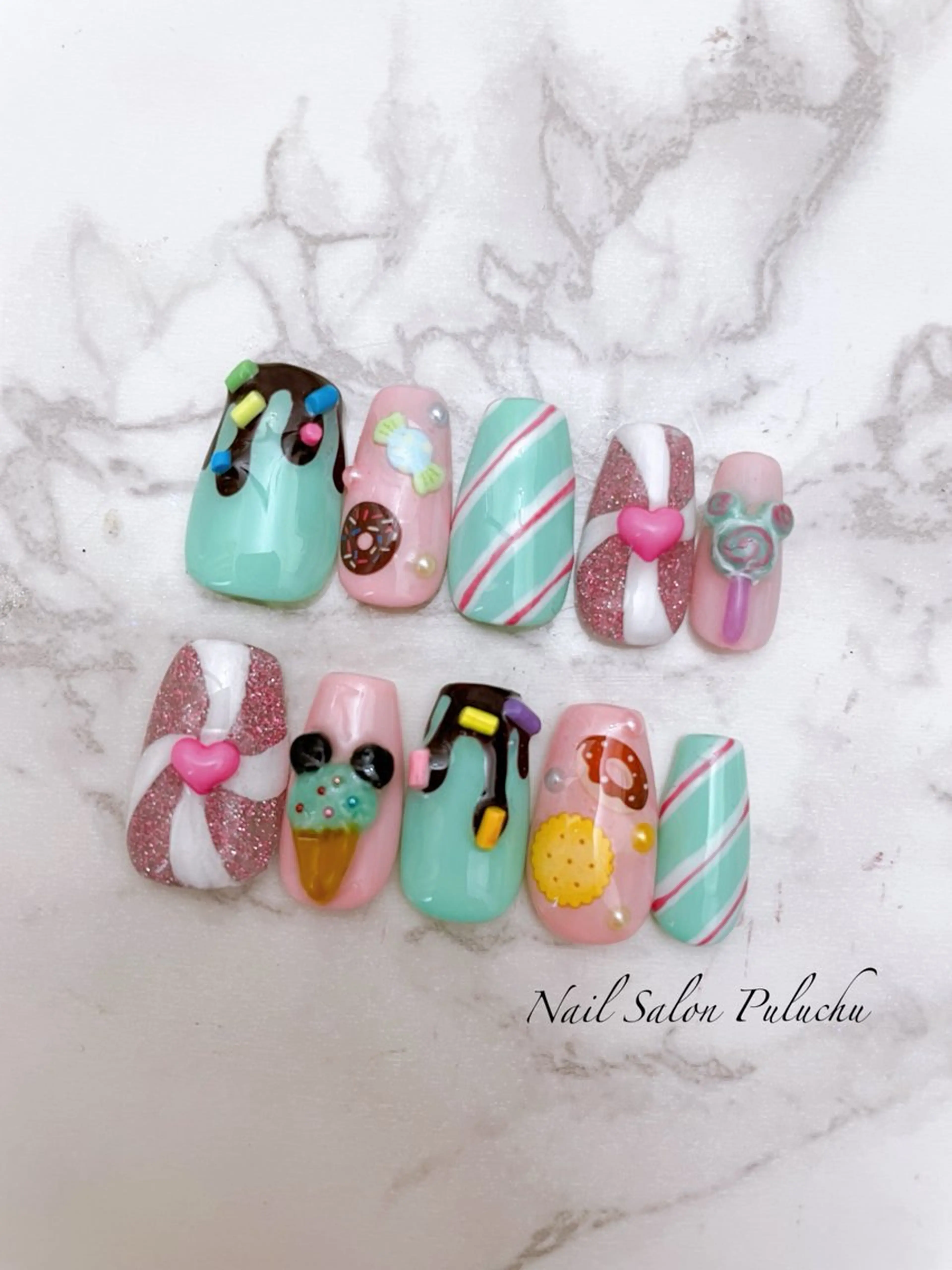 ネイル ハンドネイル ♡ puluchu ♡のネイルデザイン