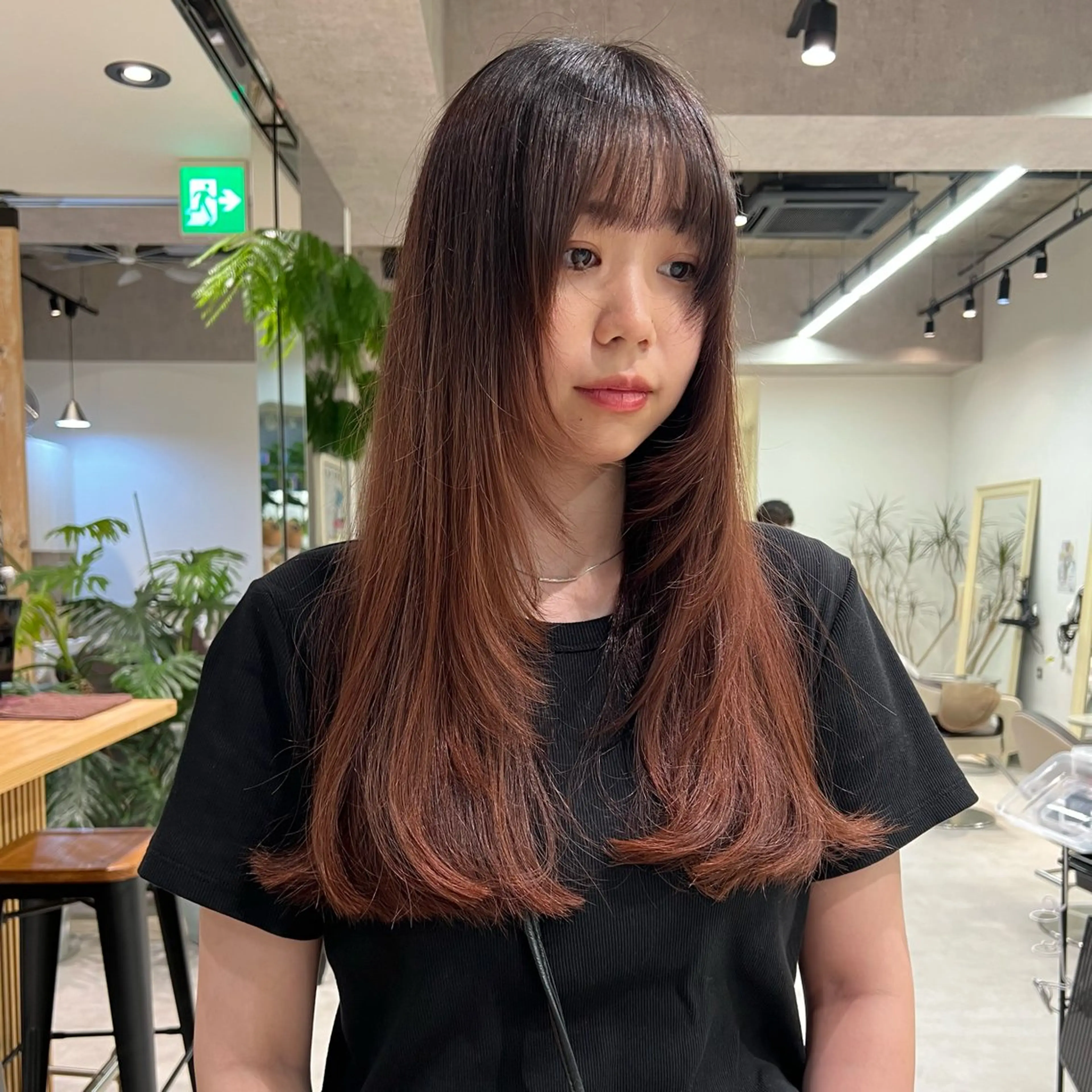 ロング 顔周りカット レイヤーカット カット 透明感カラー/ボブ / MARIE🍇のヘアスタイル