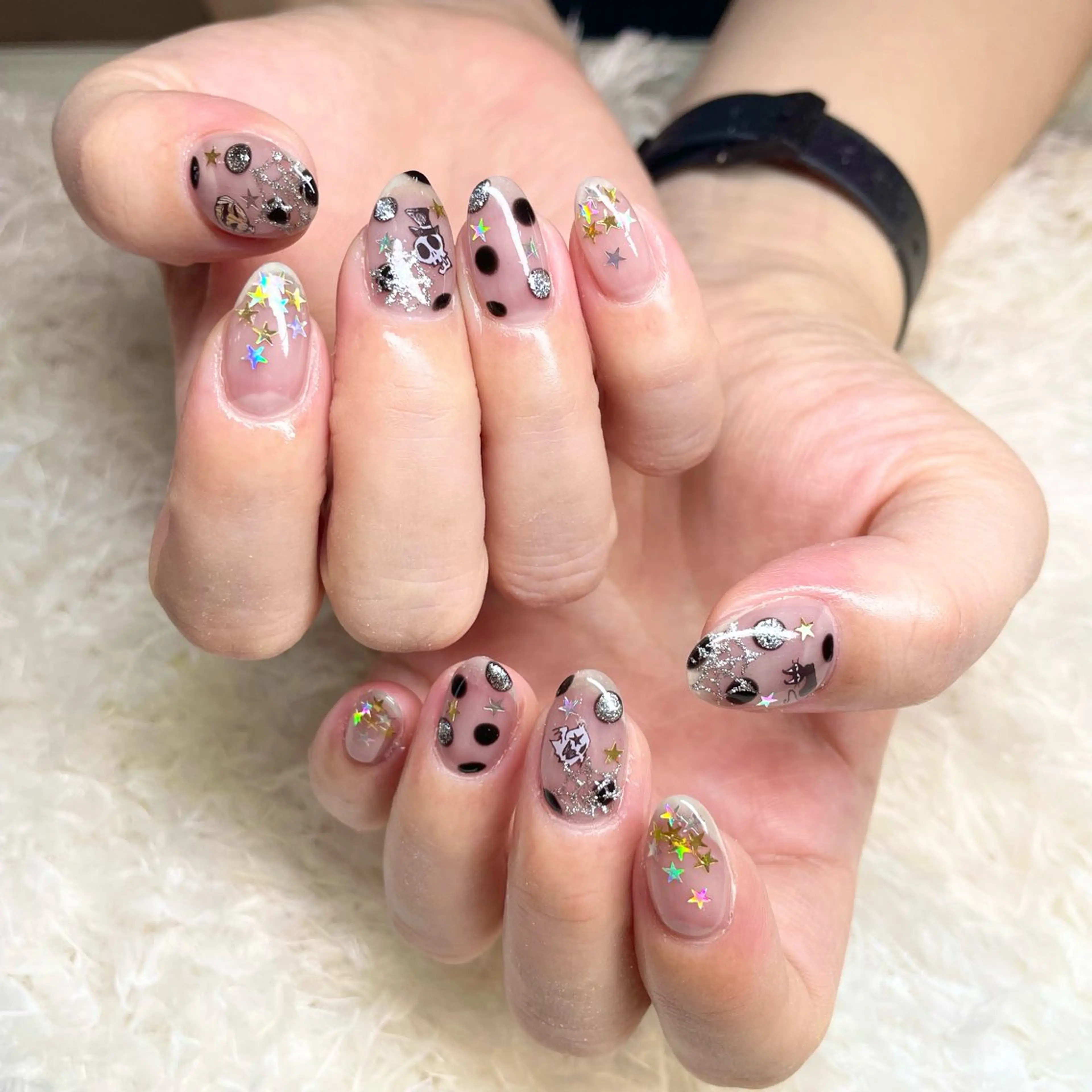 ネイル 持ち込み 鈴木 華乃のネイルデザイン