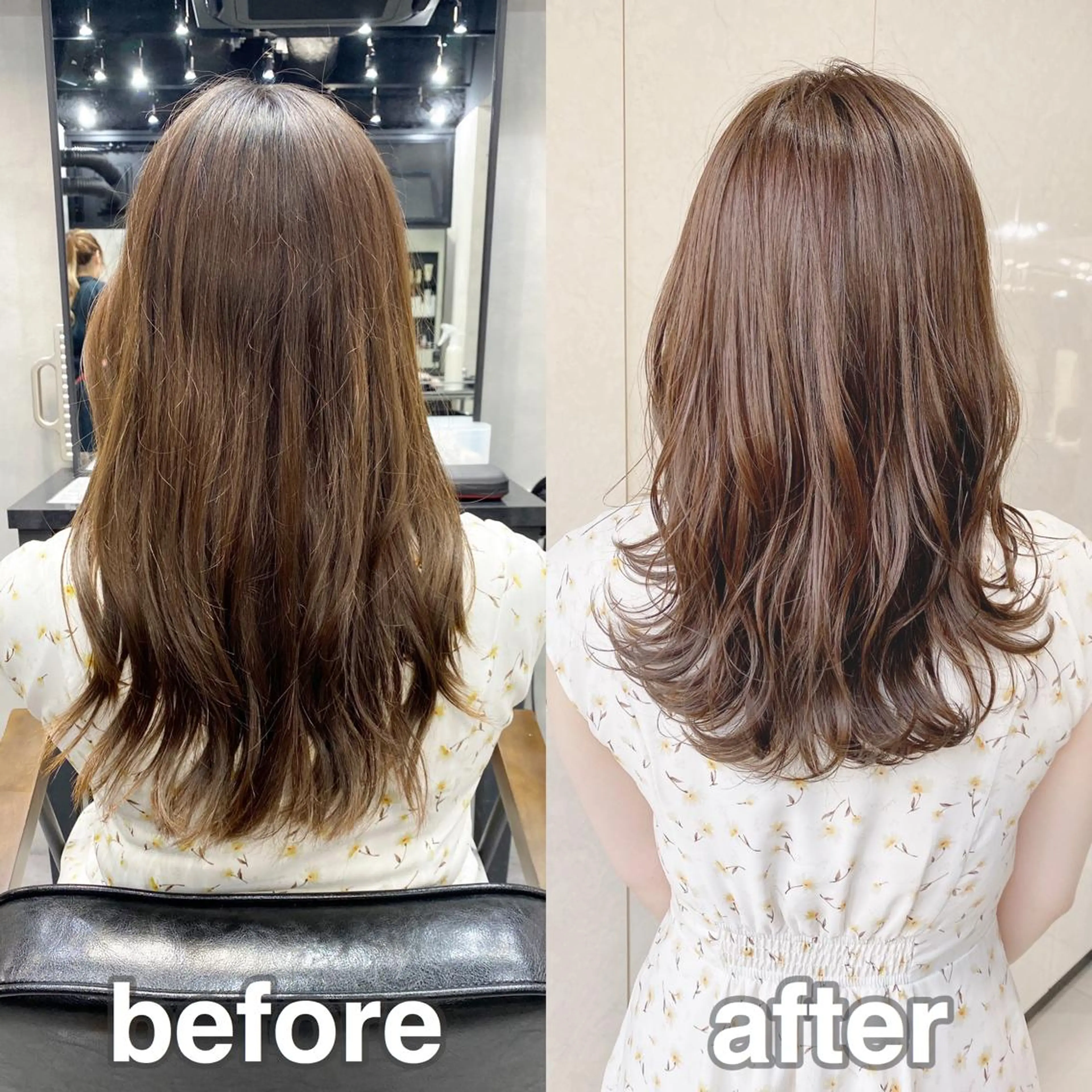 ミディアム カラー ミディアムパーマ バレイヤージュ ブリーチ ケアブリーチ デザインカラー 艶髪/縮毛矯正 特化　ヒトシのヘアスタイル