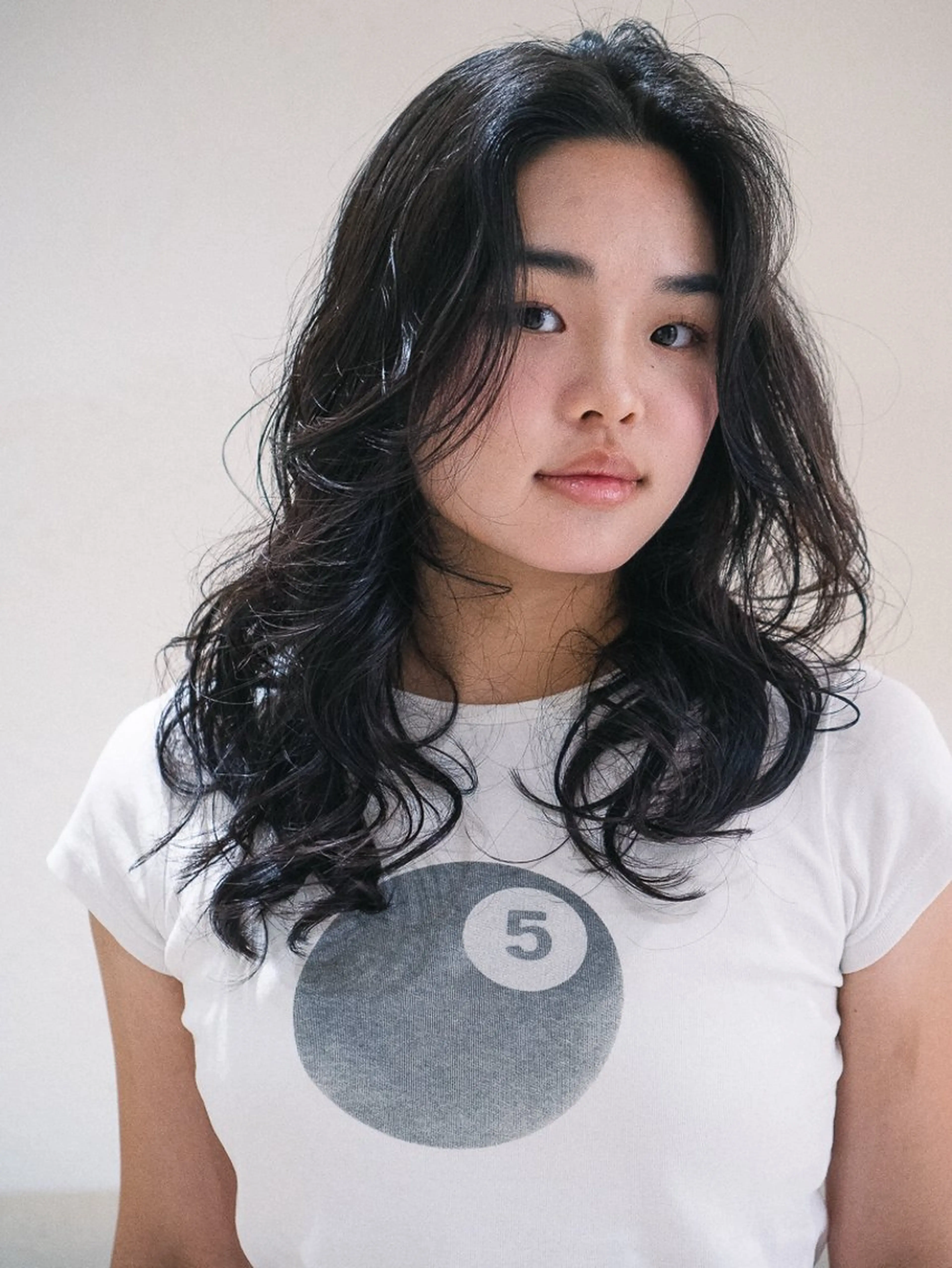 セミロング パーマ パーマ特化 フシキサトシのヘアスタイル