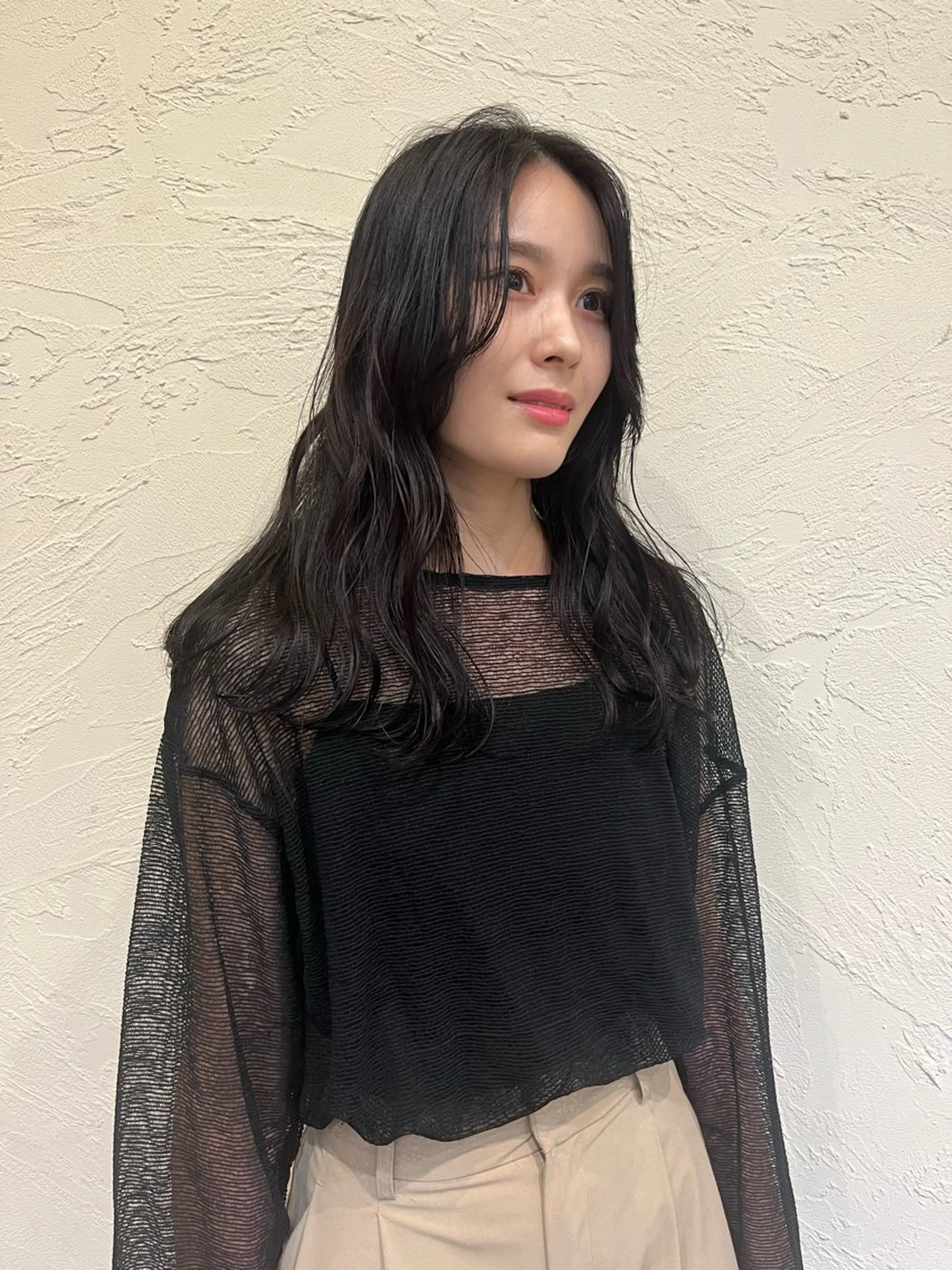 ロング カット 松野 心音のヘアスタイル