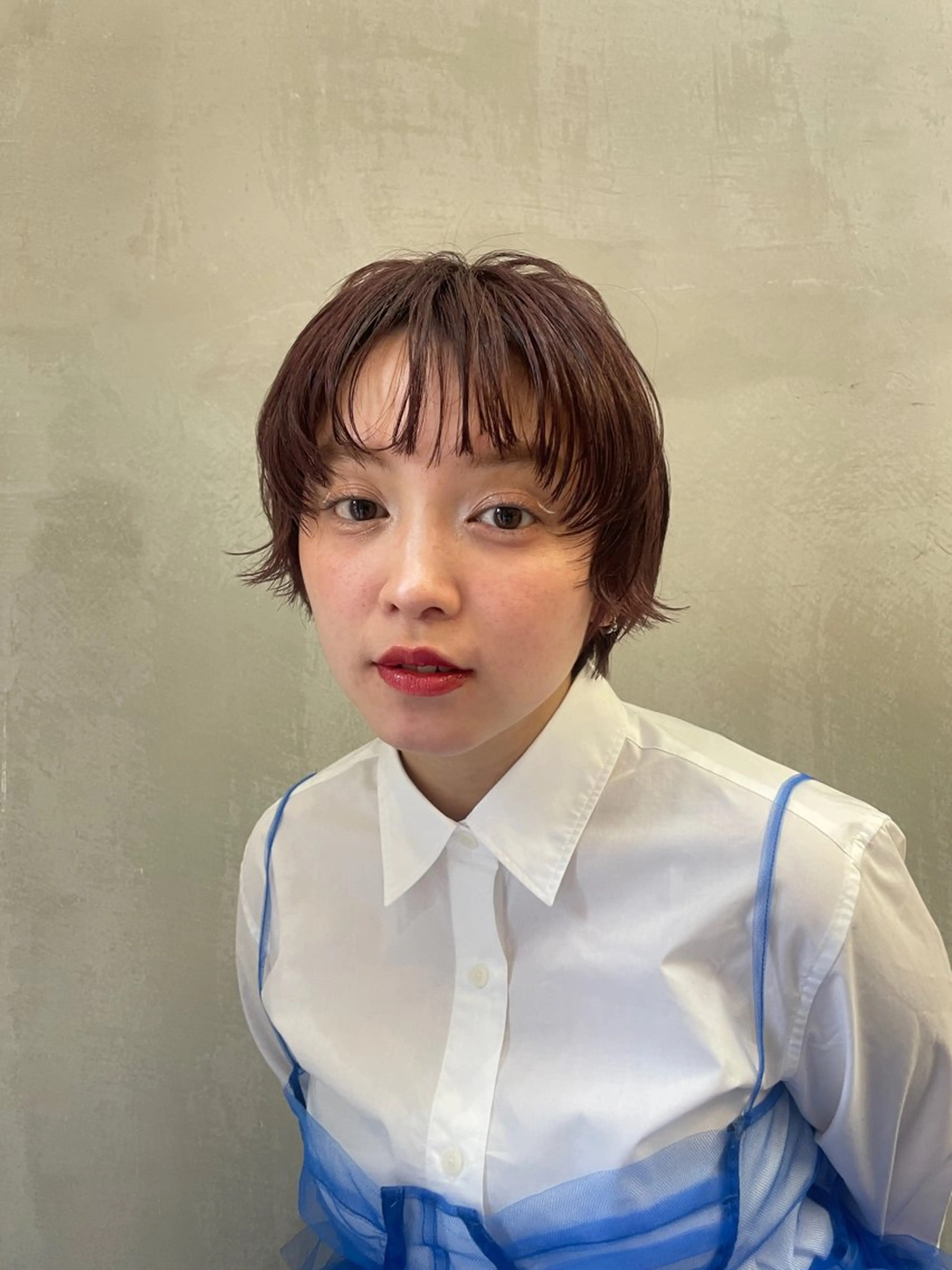 ショート カラー ❤️ボブ/髪質改善 タッセルボブ/ユウキのヘアスタイル