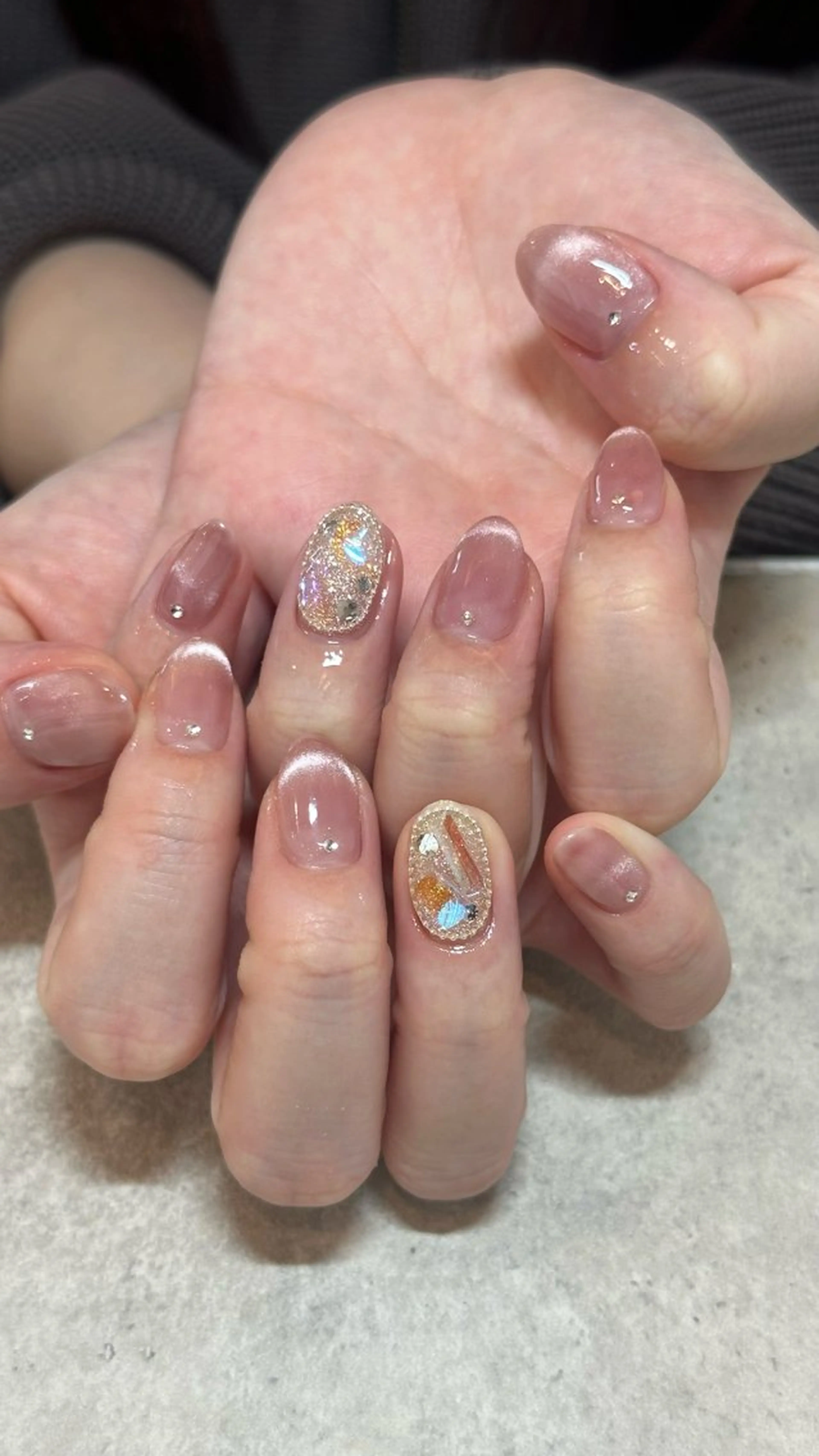 ネイル ひらい さなのネイルデザイン