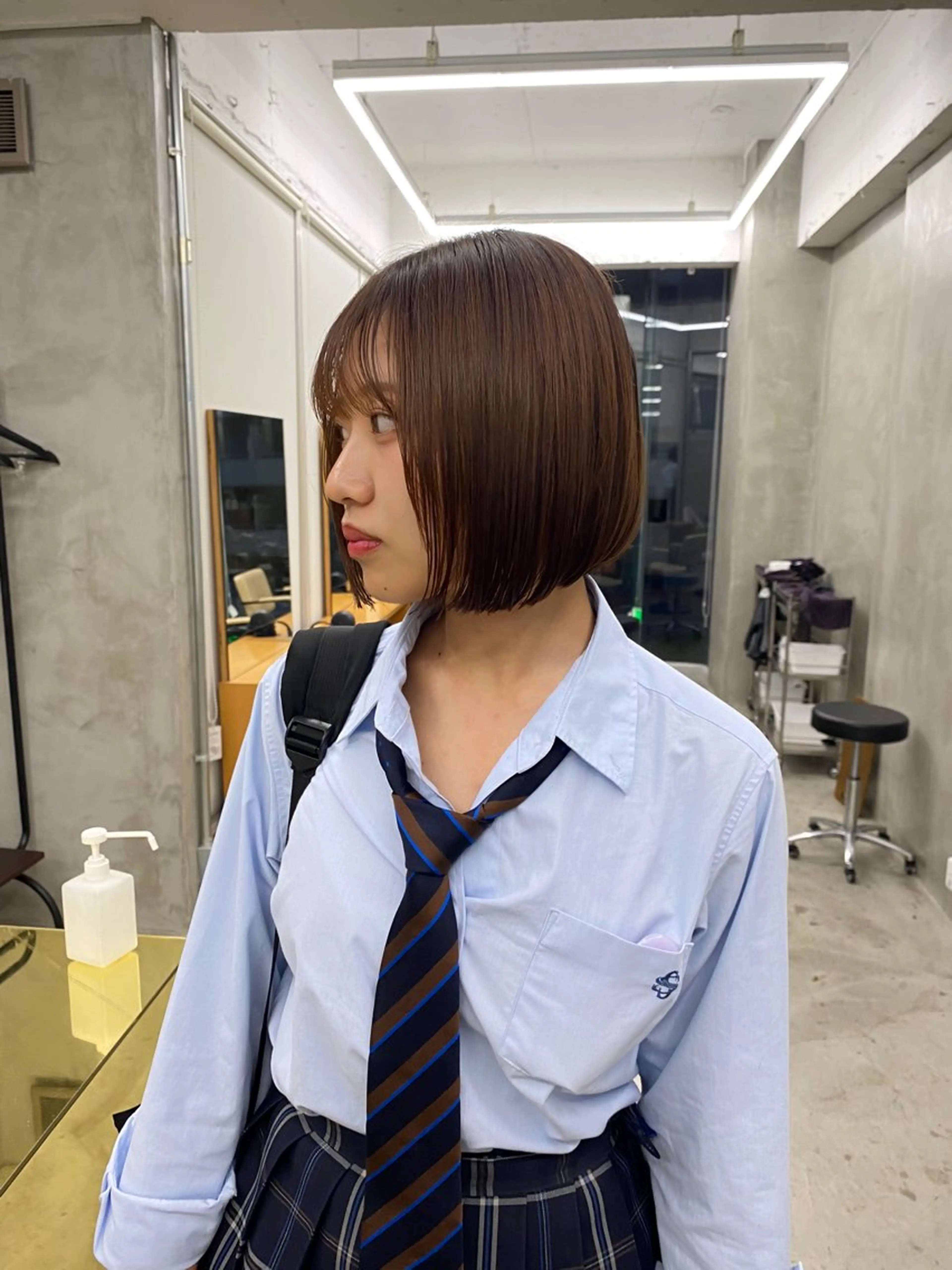 ショート カラー yiye 青山所属・無料カットモデル募集 🌱ひょうがのヘアスタイル