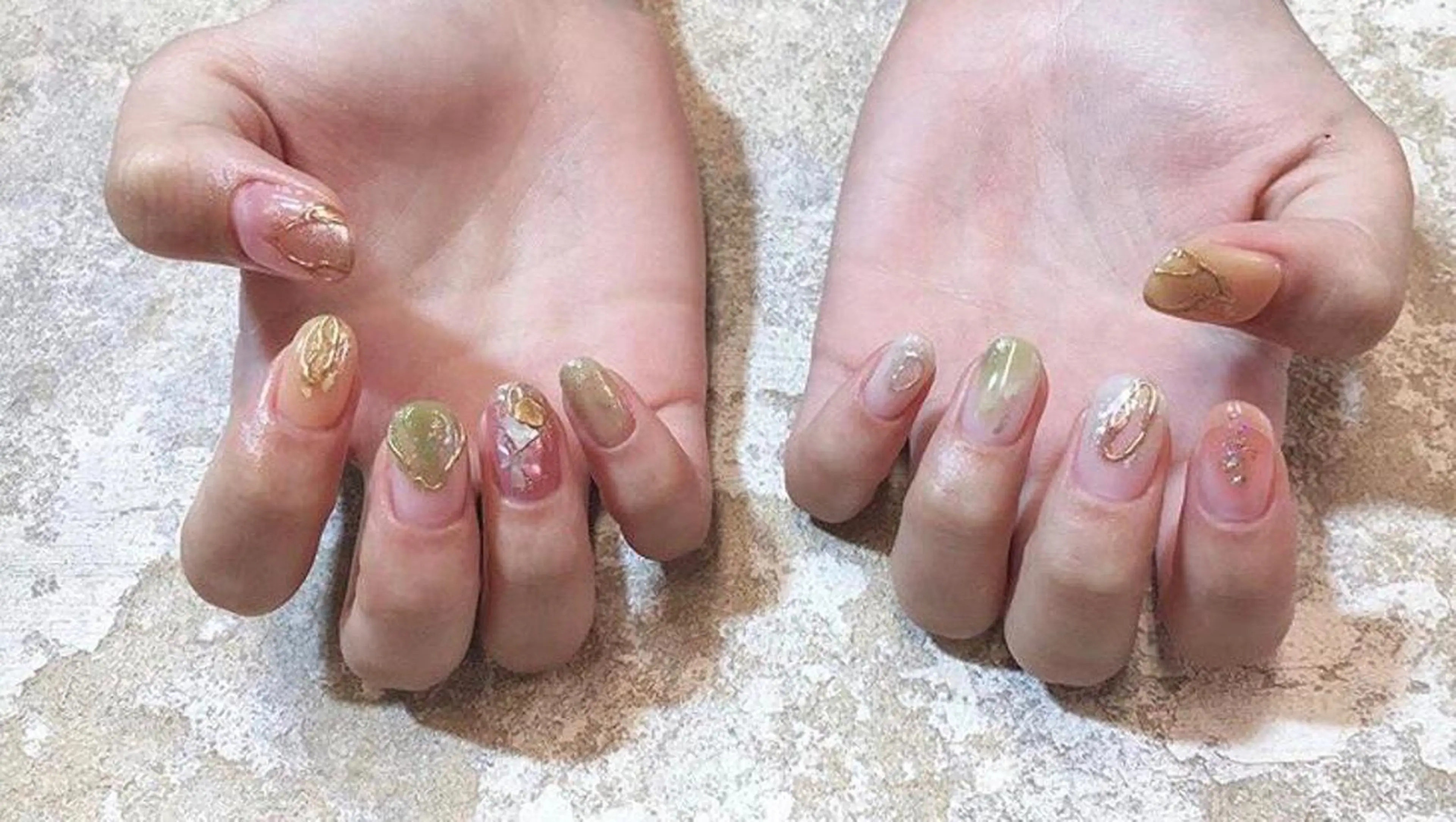 ネイル ハンドネイル LOVE NAIL 💕Sonoのネイルデザイン