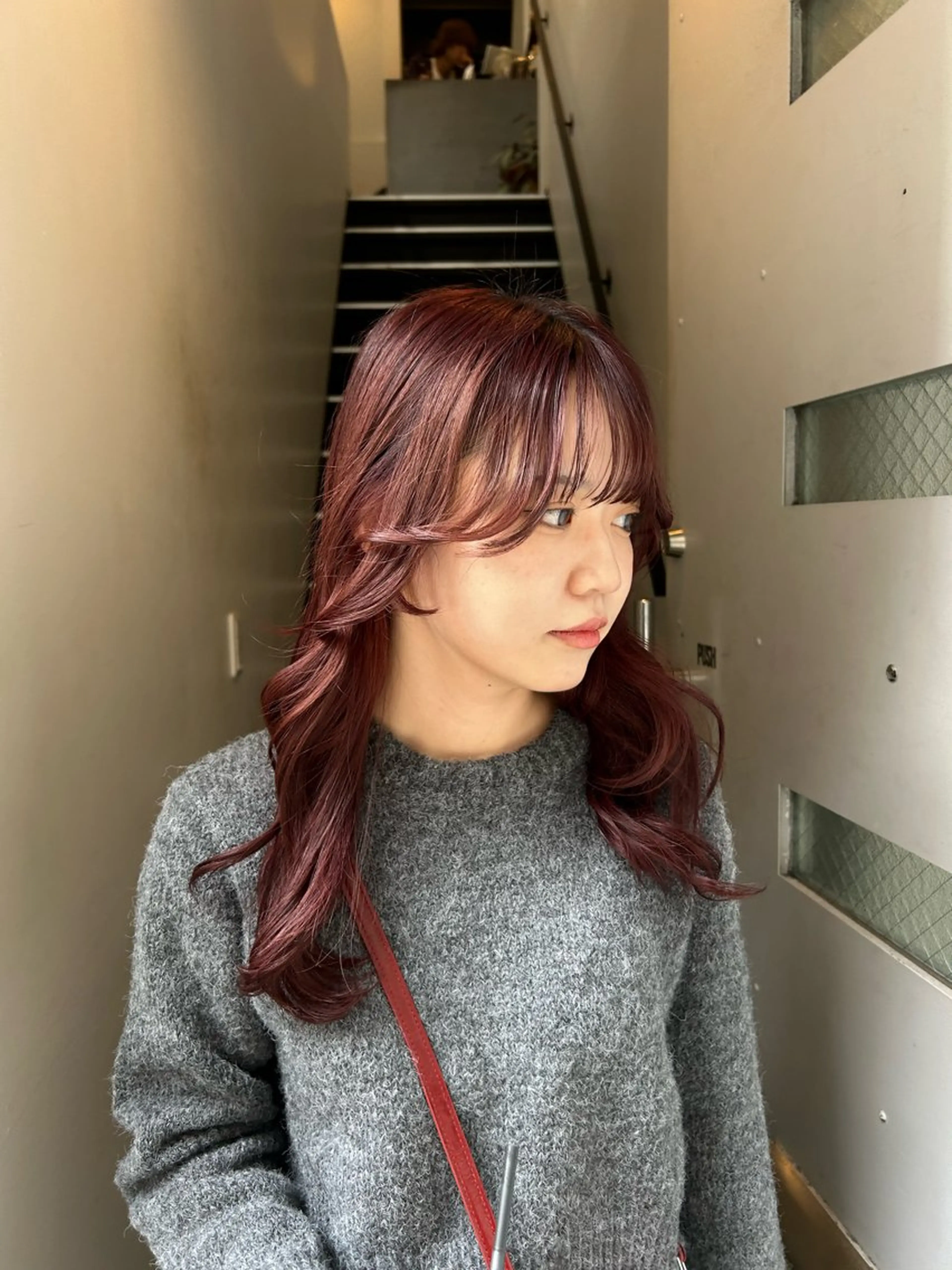 セミロング メイ🩰wカラー/ お呼ばれヘアのヘアスタイル