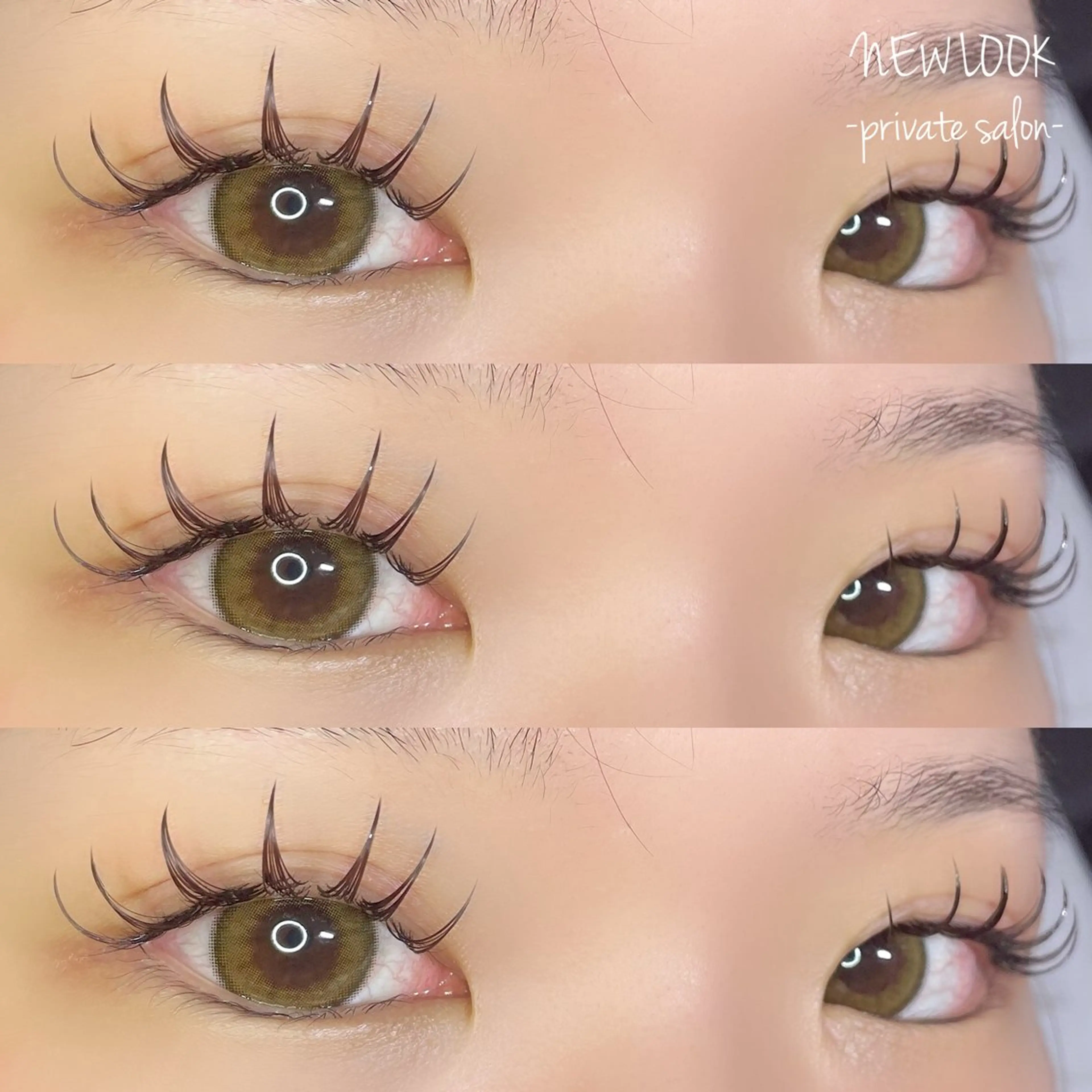 マツエク・マツパ NEW LOOKのマツエク・マツパデザイン