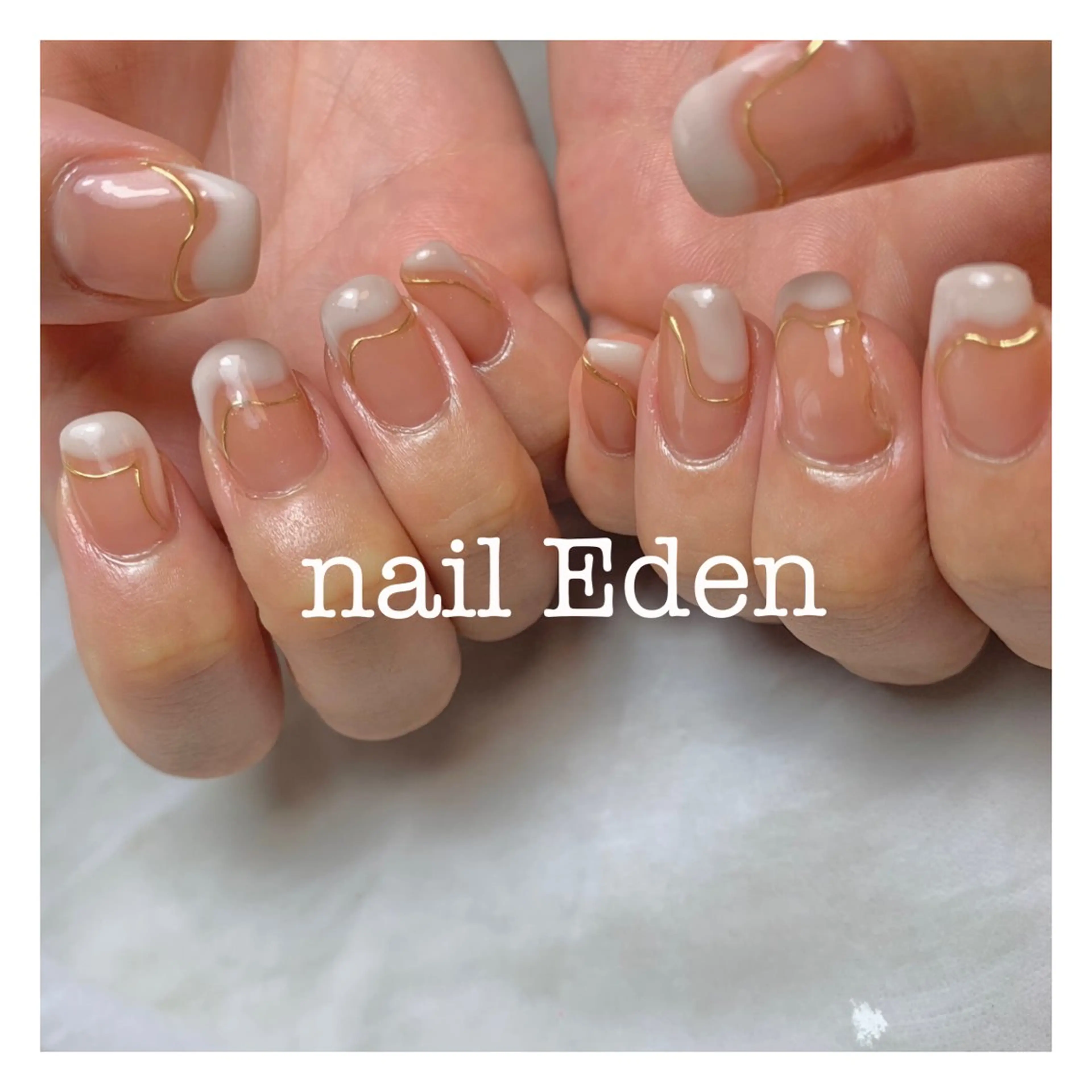 ネイル 持ち込み ハンドネイル ハンドケア Eden　private nail saron所属・Eden ♾️のネイルデザイン