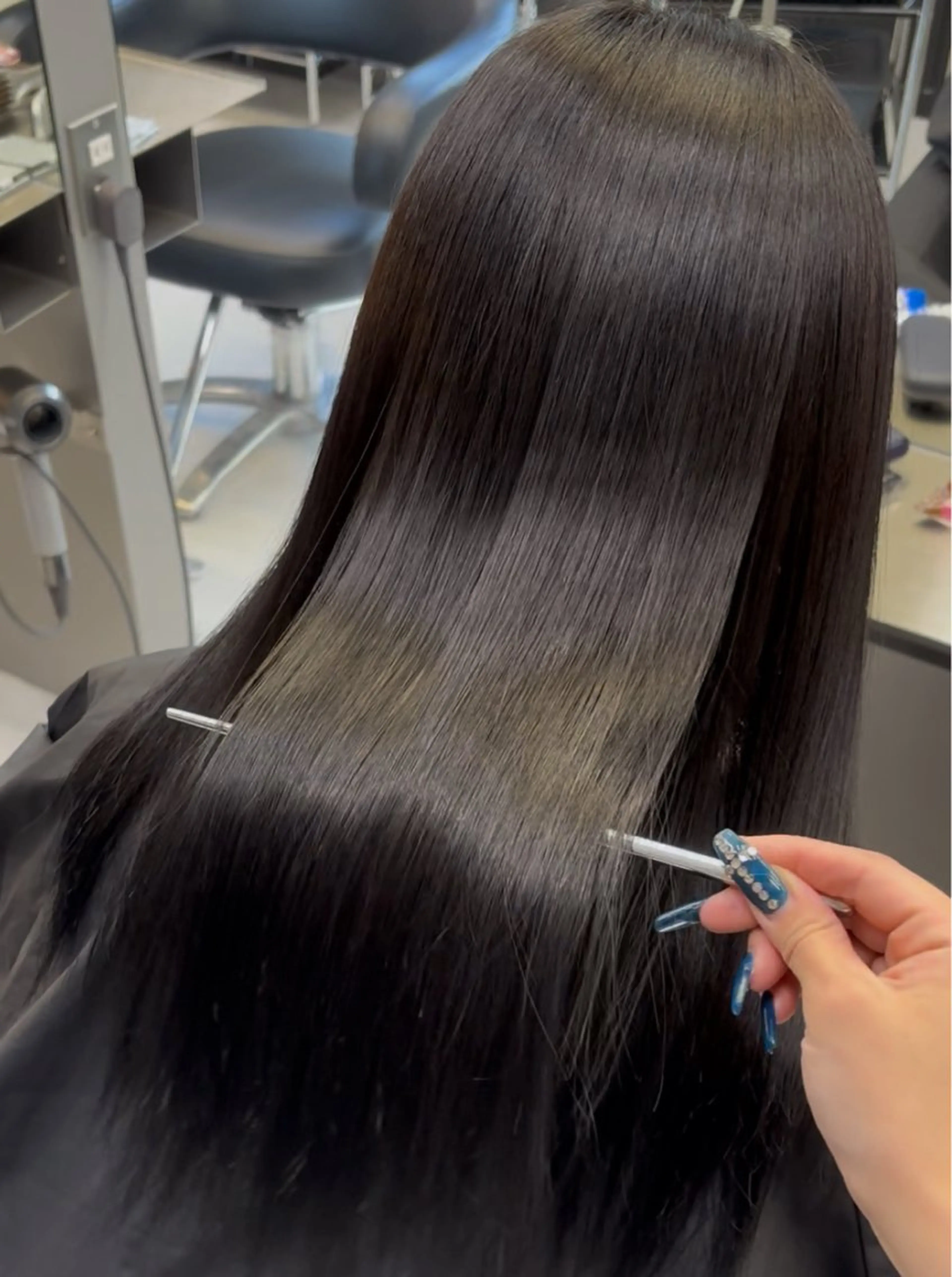 ロング 髪質改善 縮毛矯正 トリートメント トリートメント iki omotesando所属・KIRYU SARAのヘアスタイル