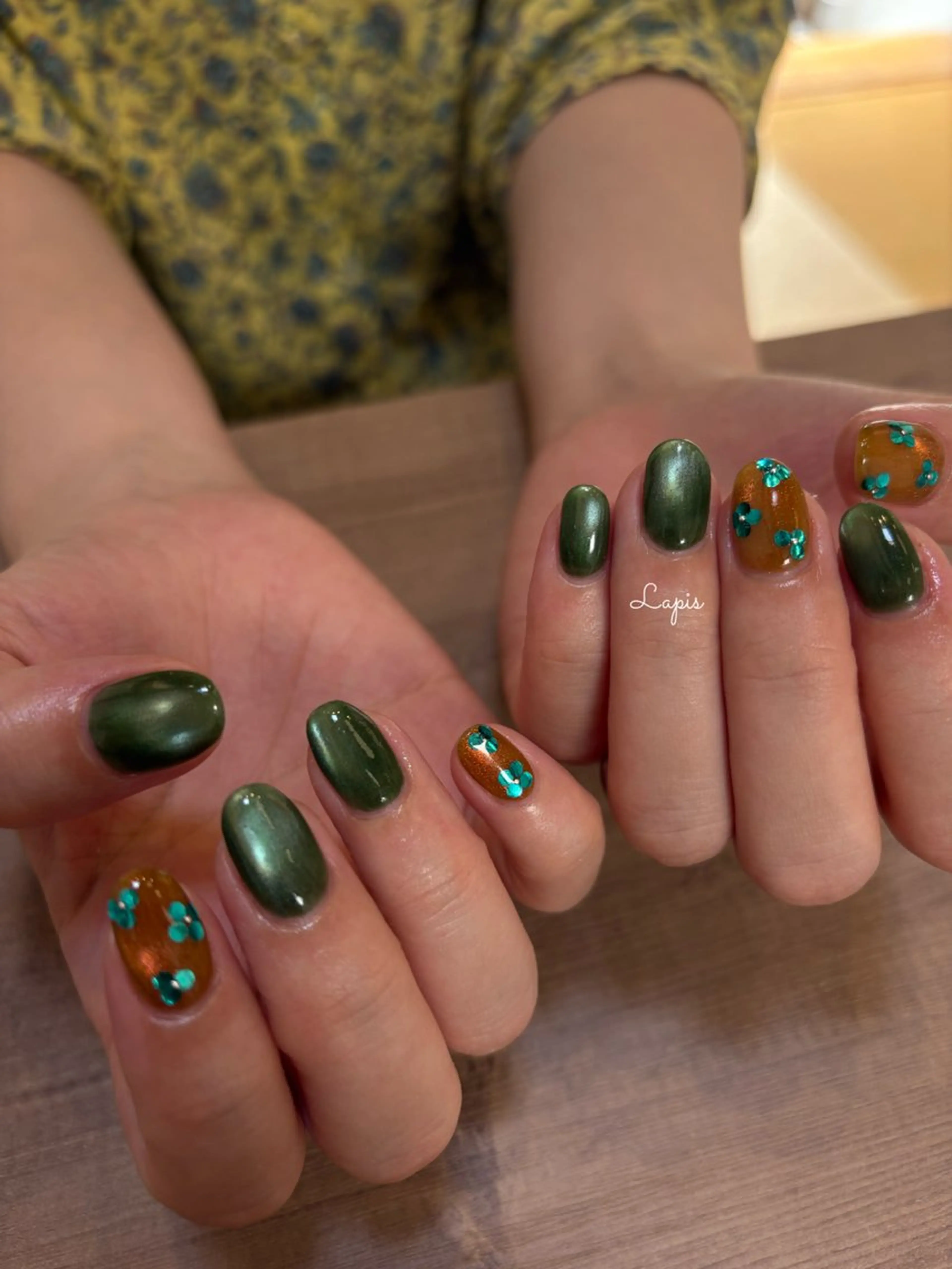 ネイル ハンドネイル Lapis *のネイルデザイン